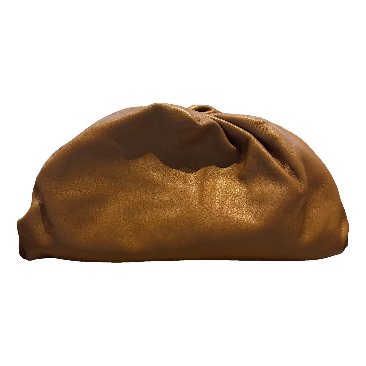 Pouch leather handbag