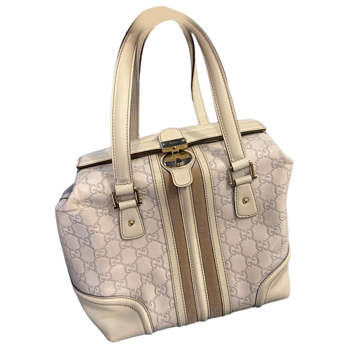 Leather tote