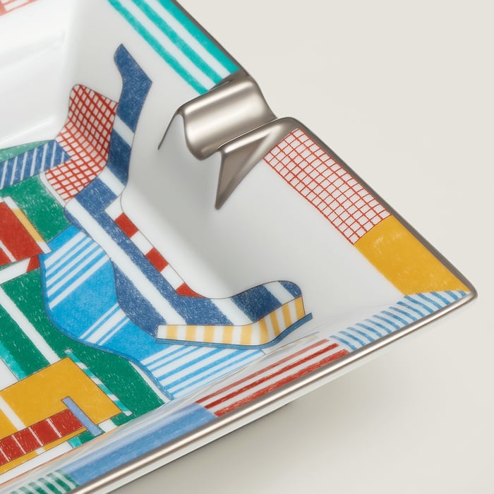 Casaque Patchwork Saddle Ashtray