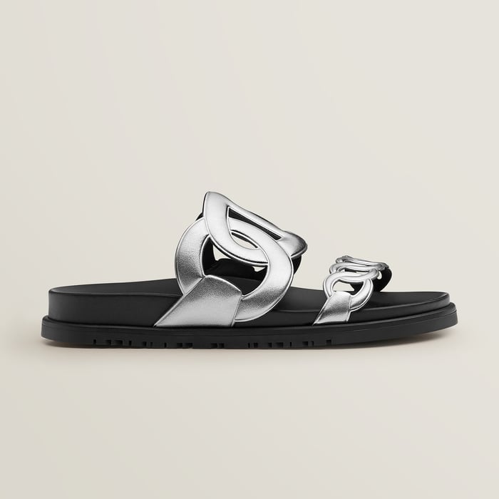 Gris Argenté Extra Sandal