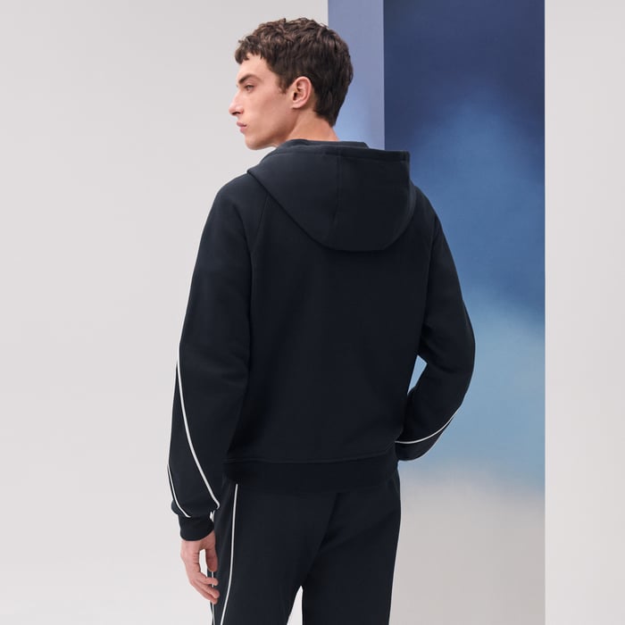 Marine Sport Capsule Zipped Hooded Sweater