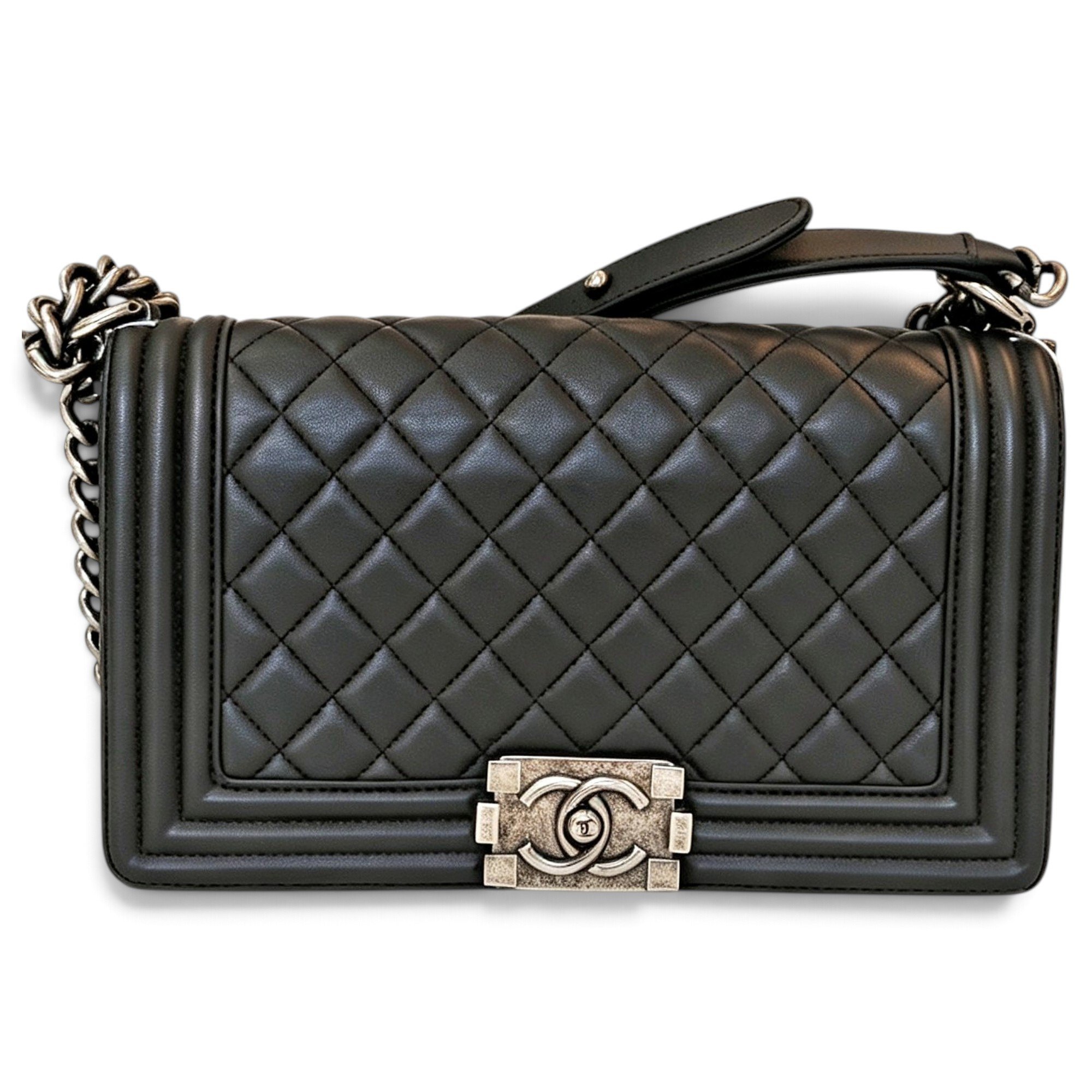 Boy leather handbag