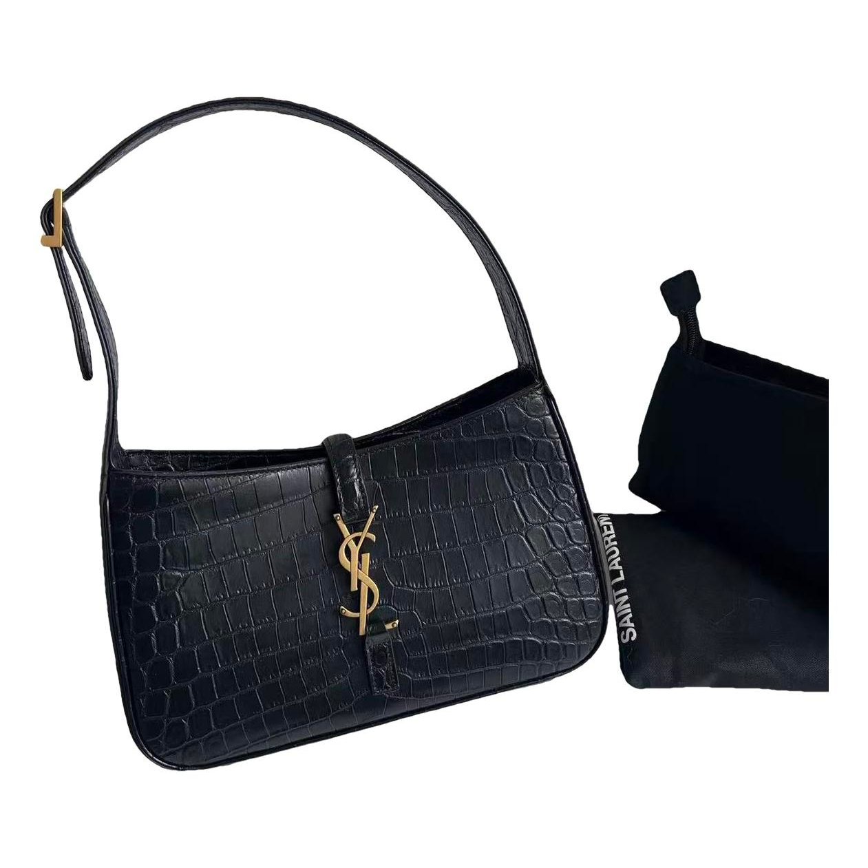 Le 5 à 7 leather handbag