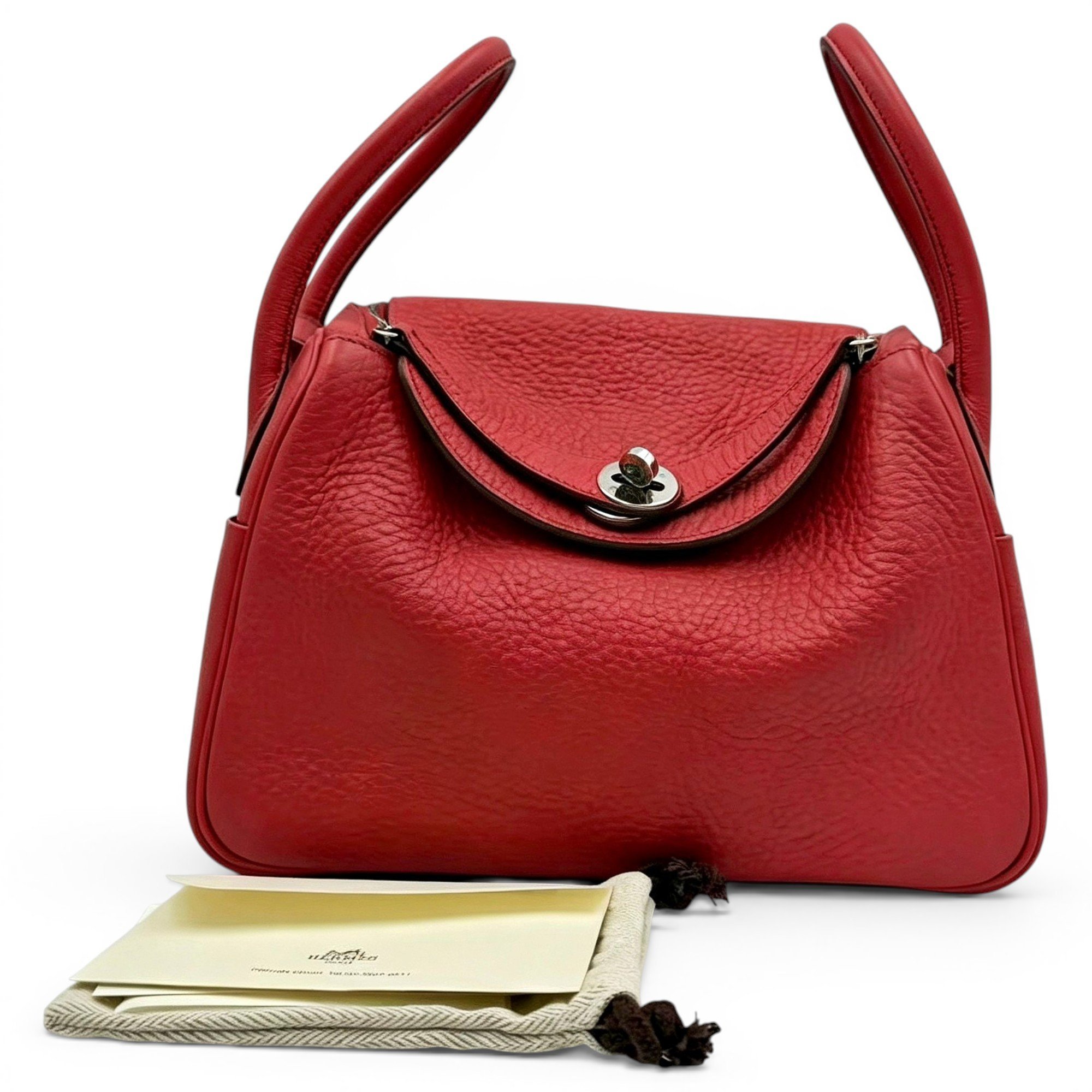 Hermes Lindy Handbag Togo Leather