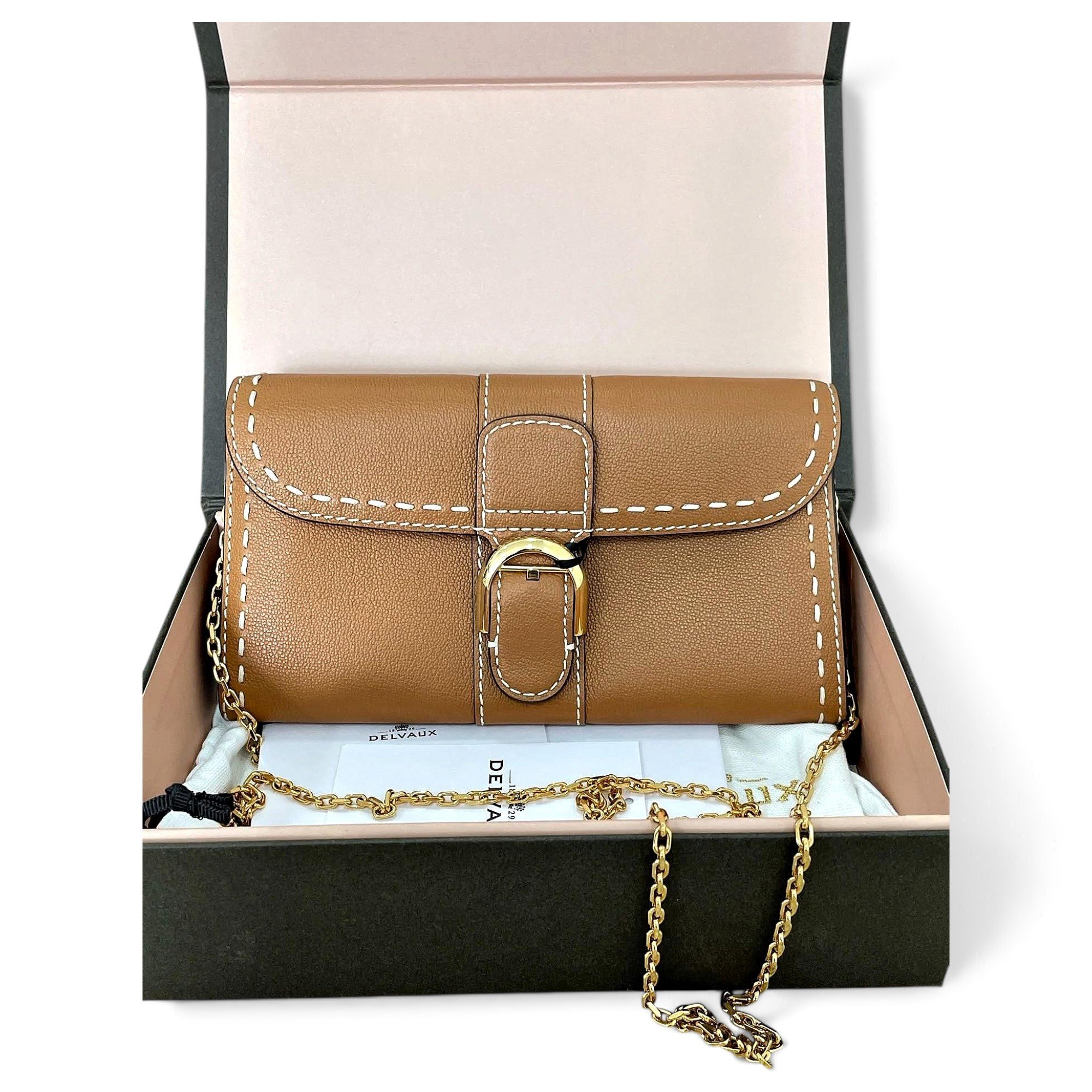 Leather mini bag