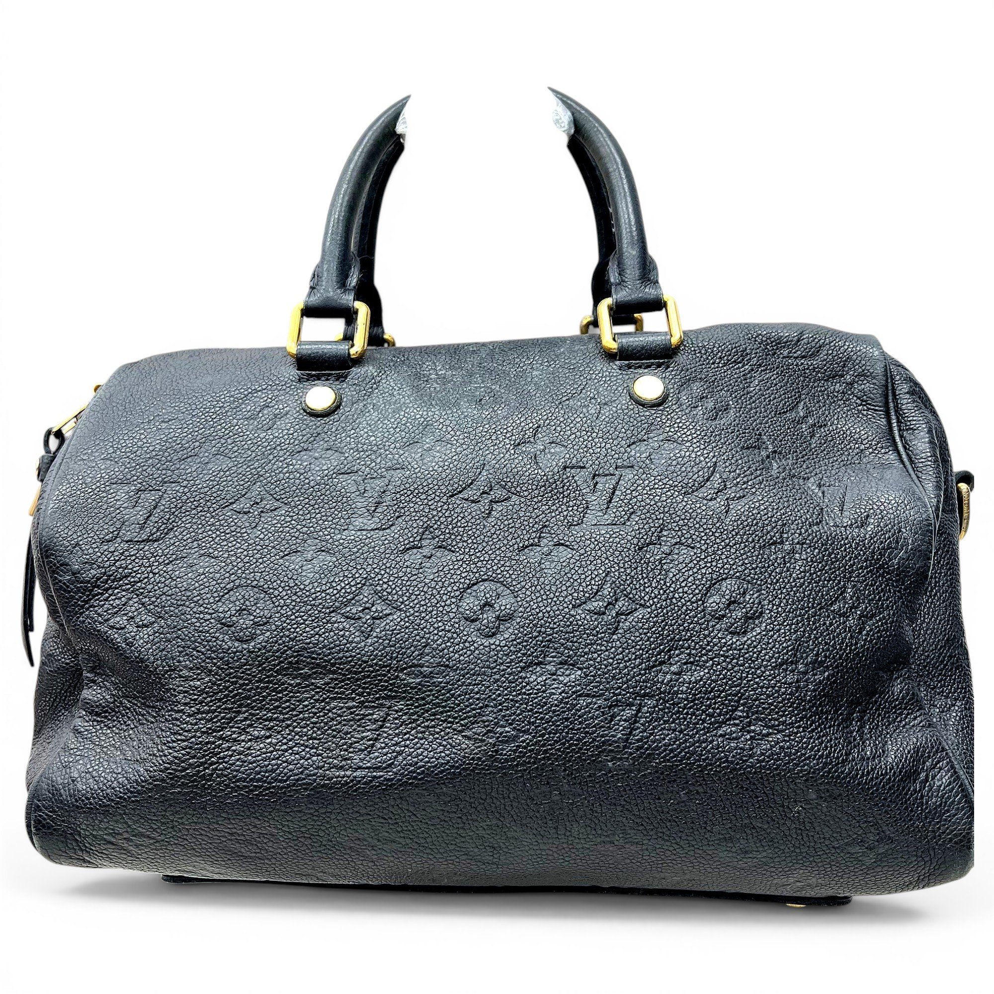 Speedy leather handbag