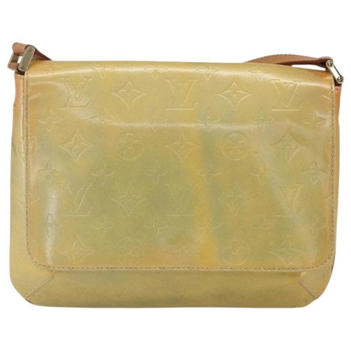 Thompson patent leather handbag