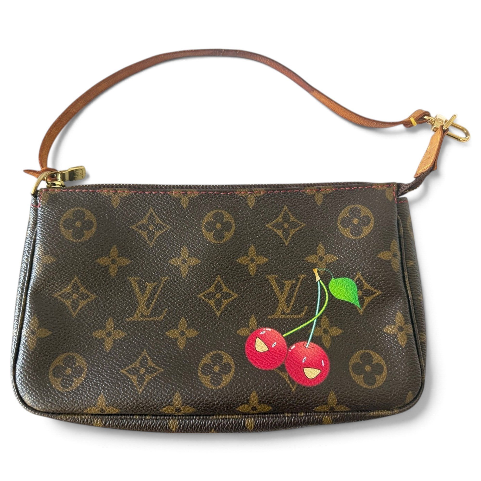 Louis Vuitton Pochette Accessoire leather handbag