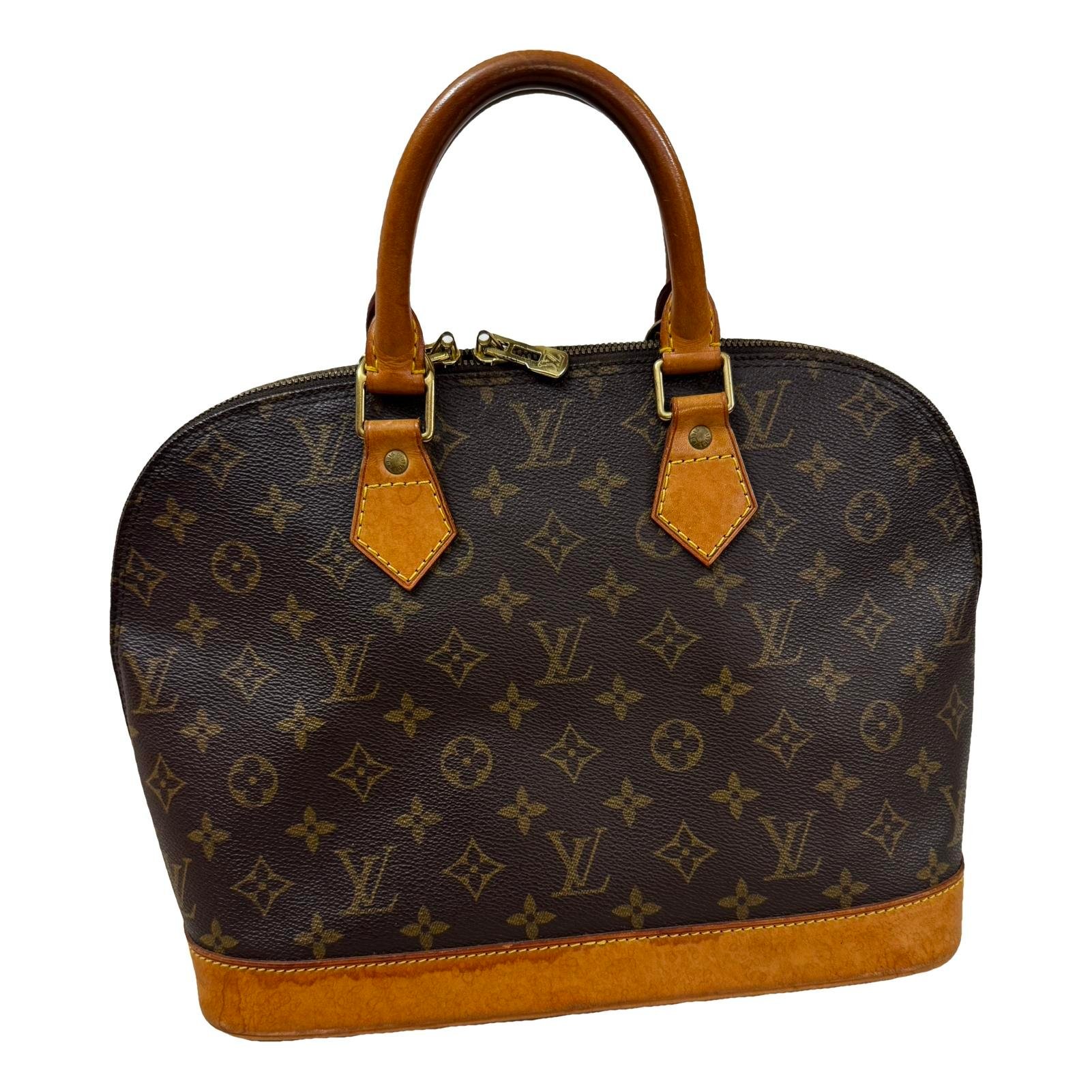 Alma leather handbag