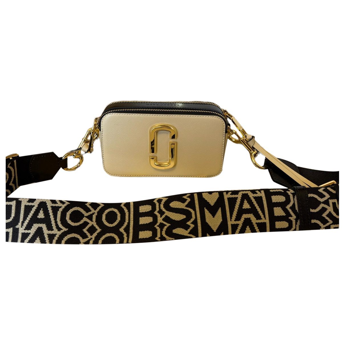 Snapshot leather crossbody bag