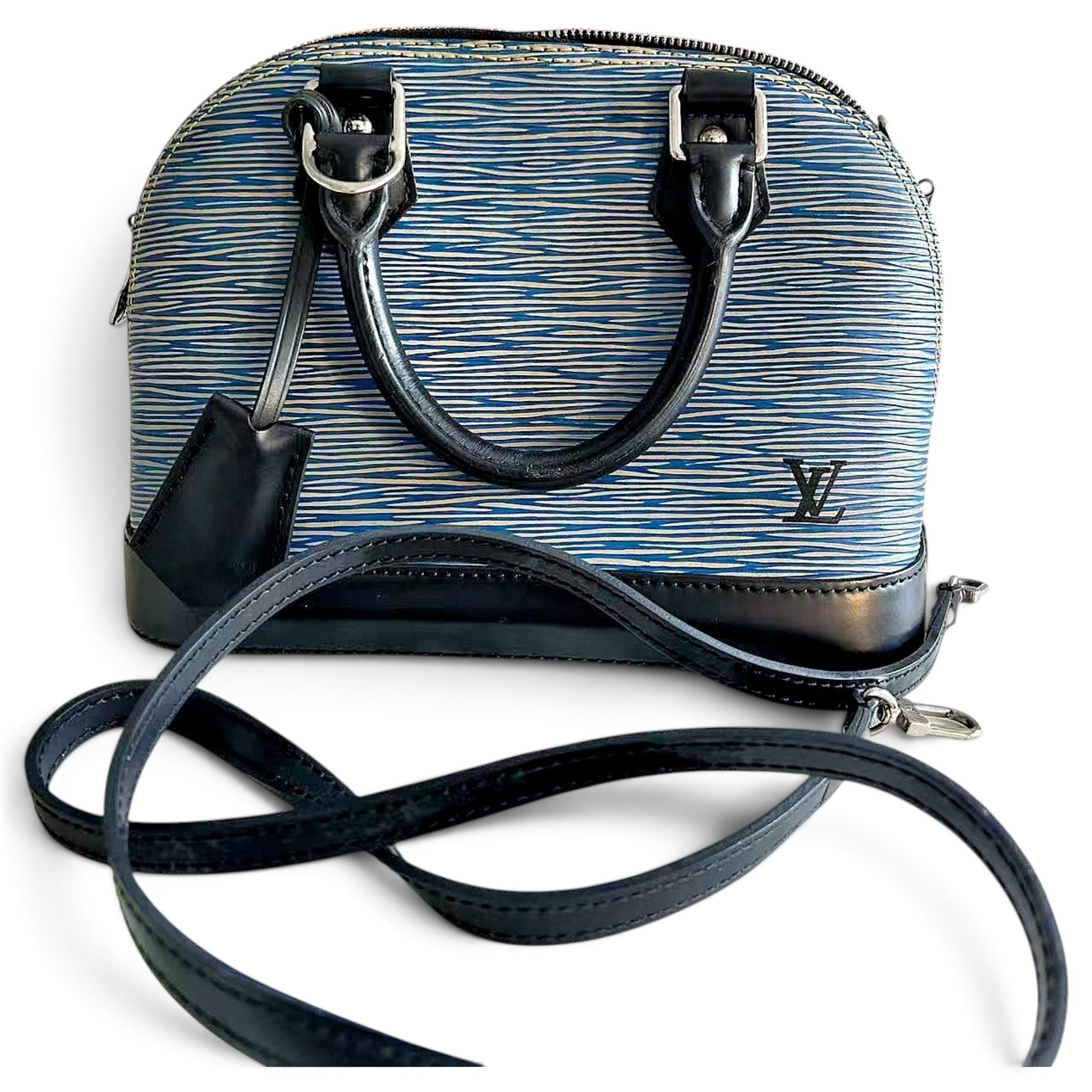 Alma leather handbag