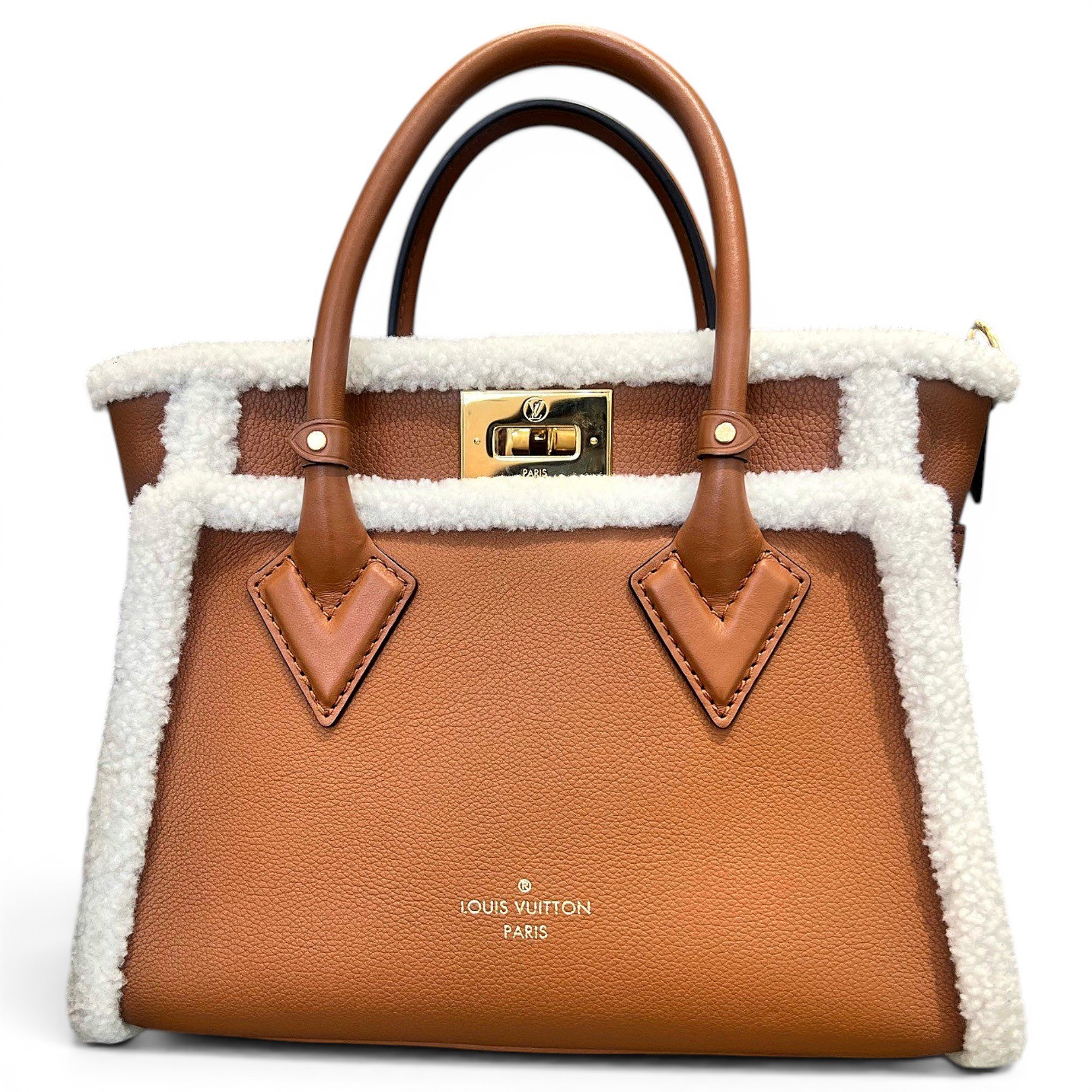 On My Side leather handbag