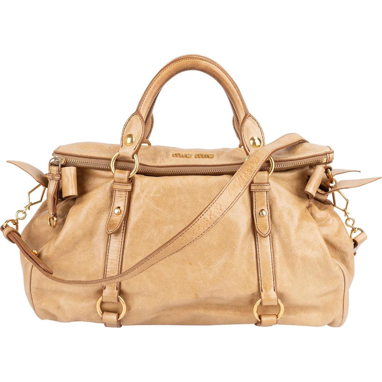 Vitello leather handbag