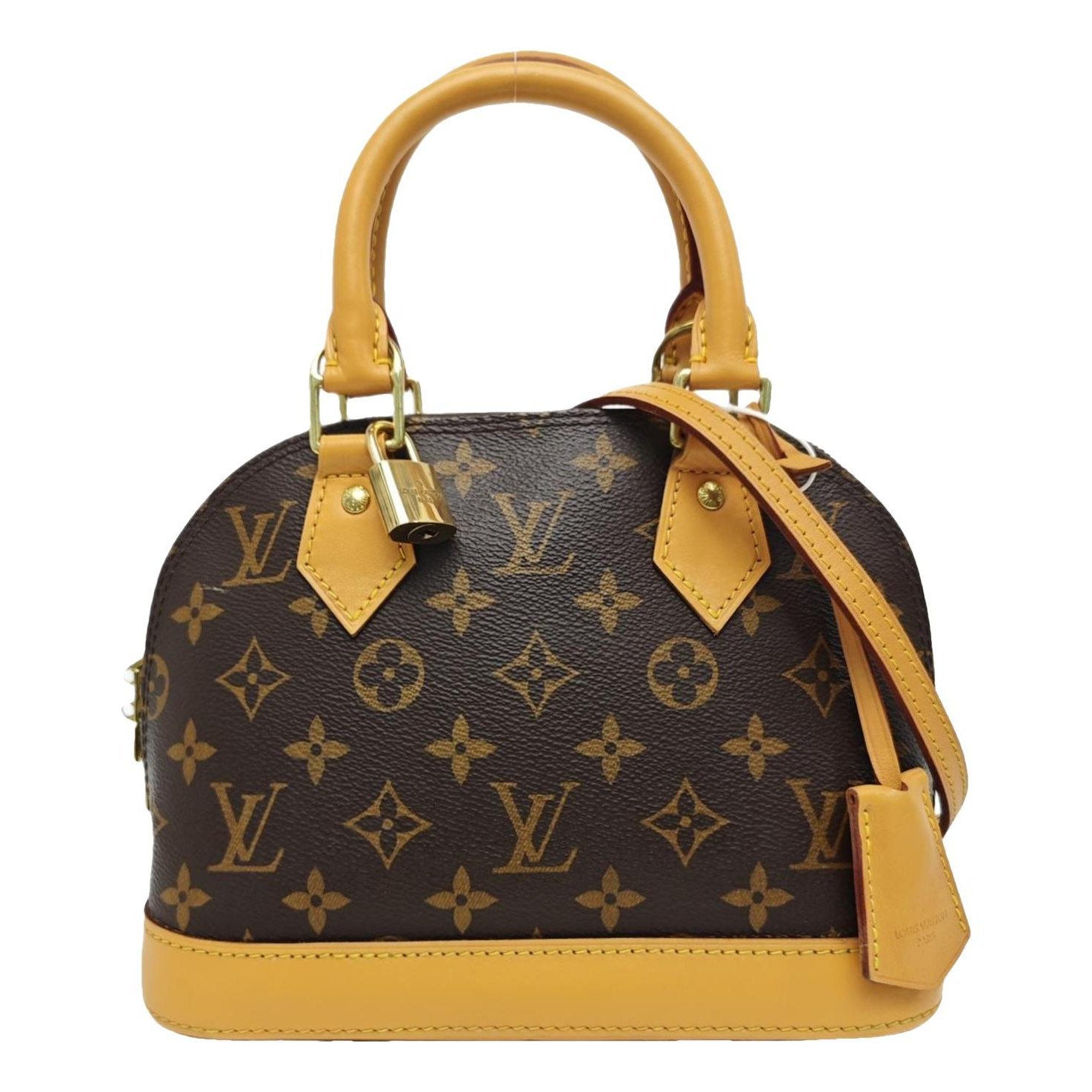 Alma leather handbag