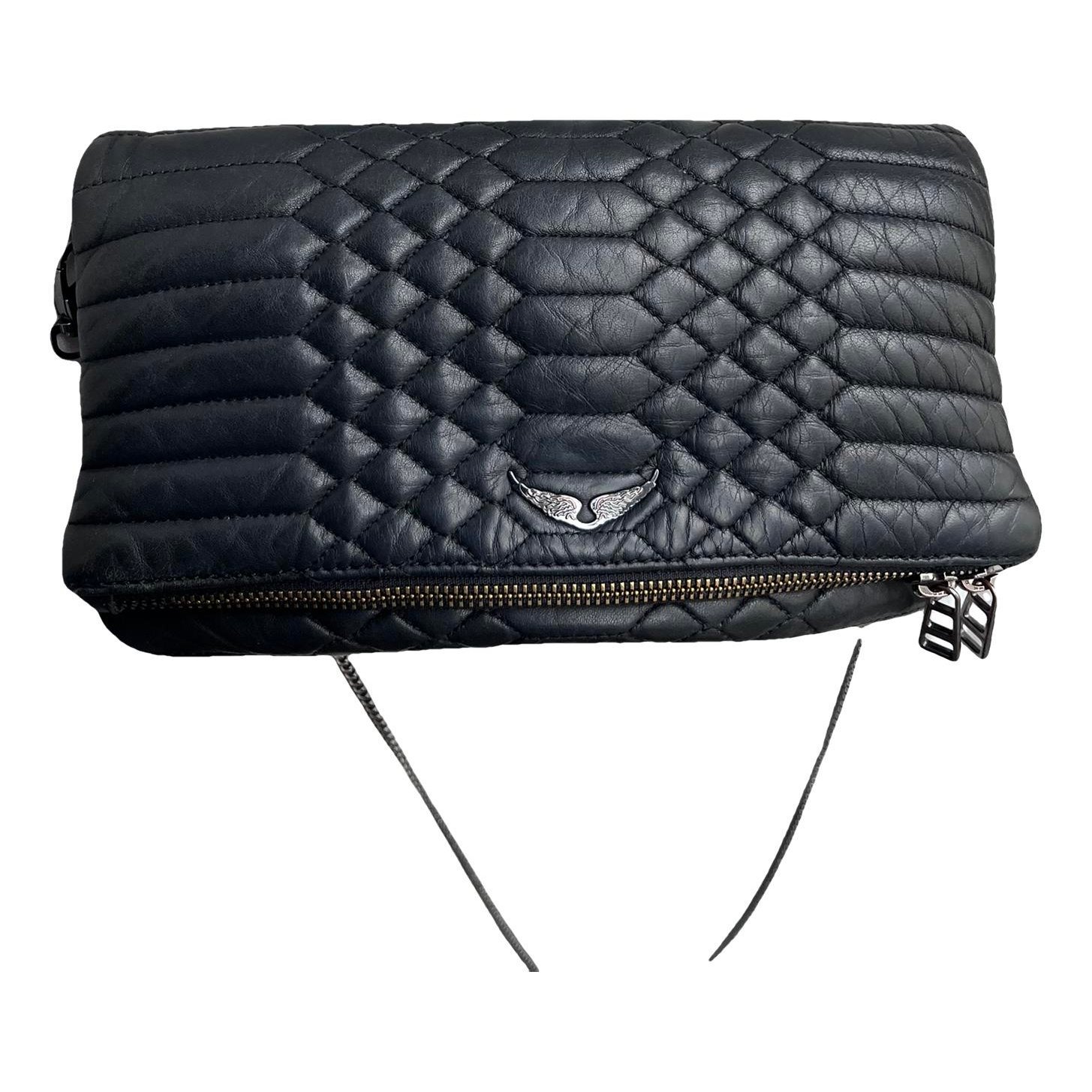 Rock leather crossbody bag