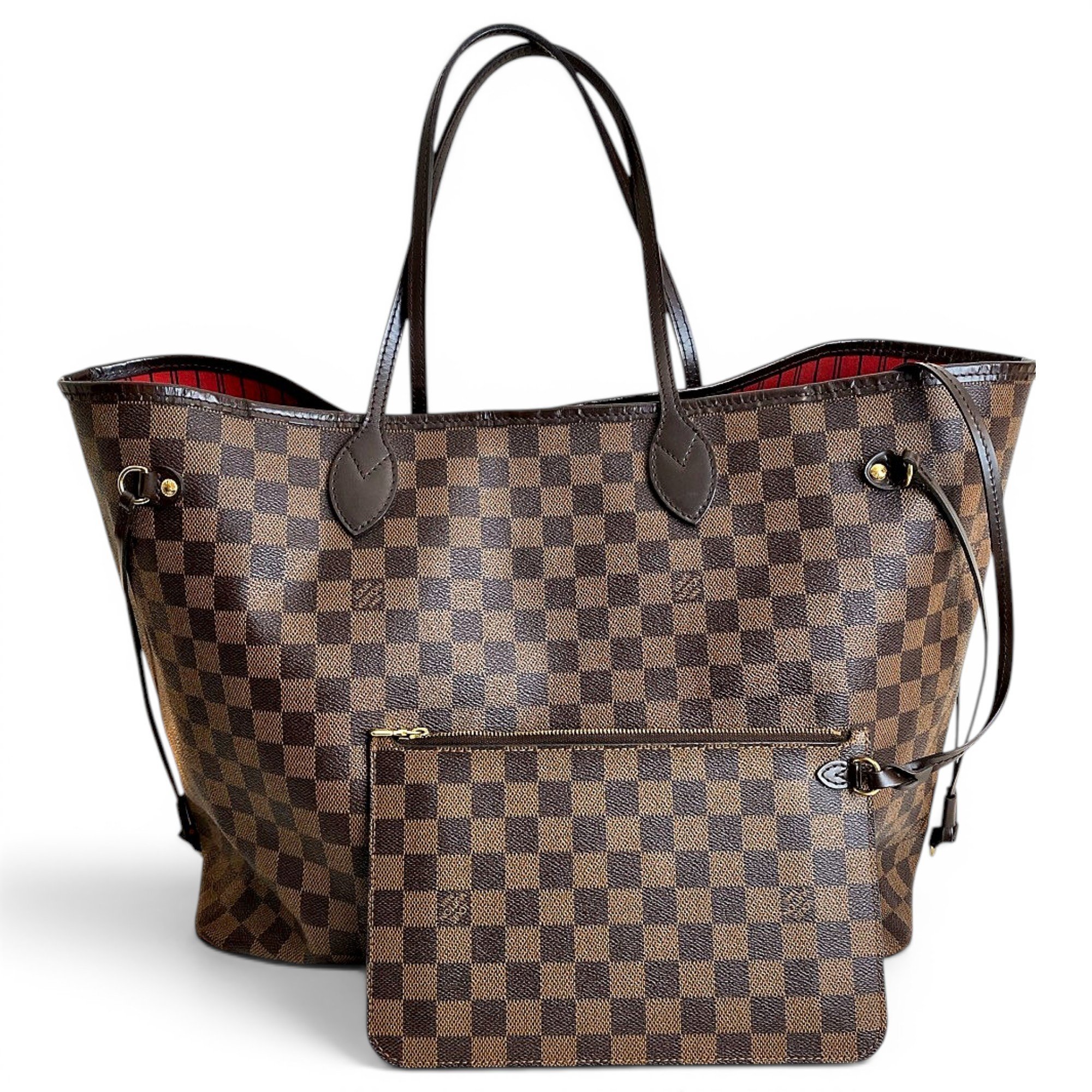 Neverfull leather tote