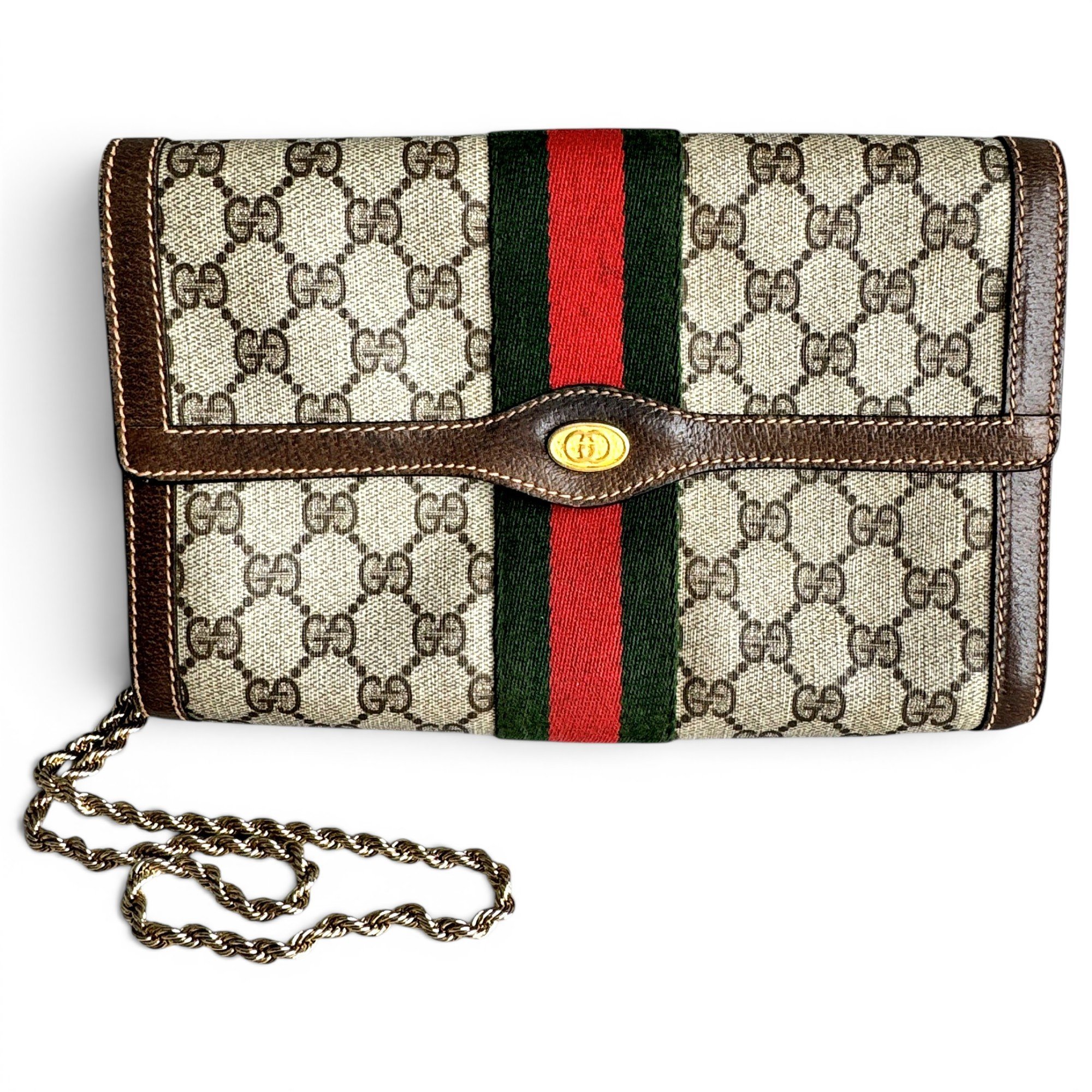 Ophidia leather crossbody bag