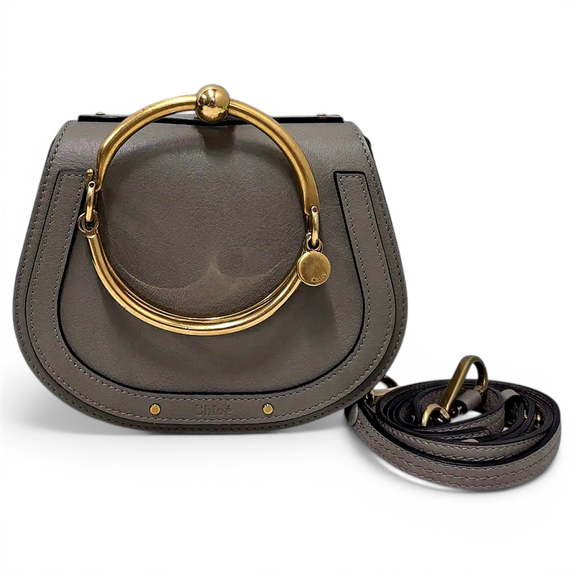 Bracelet Nile leather crossbody bag