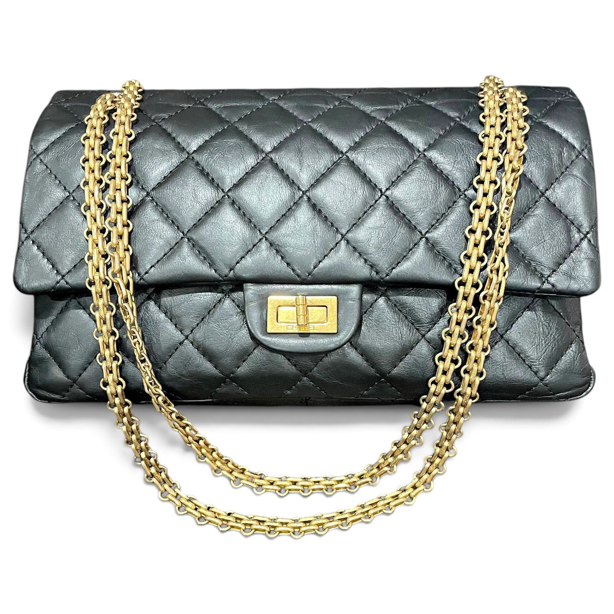 2.55 leather handbag