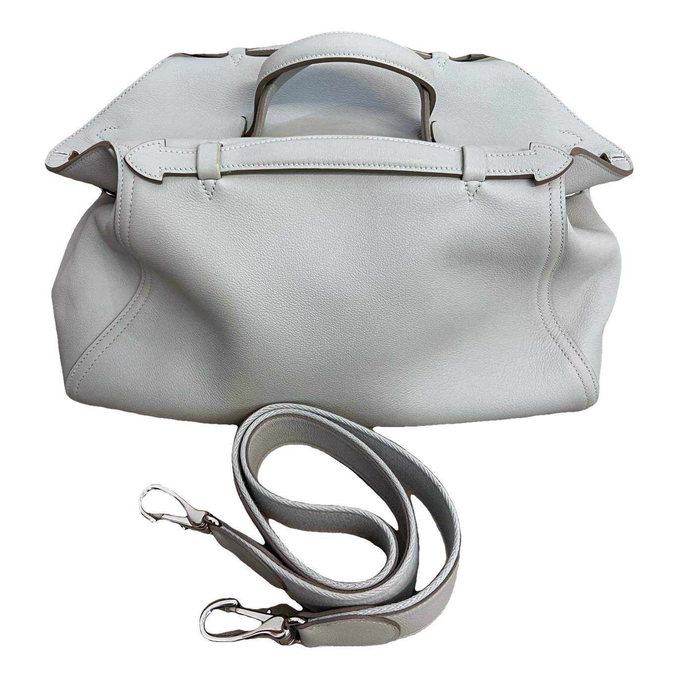 Oxer leather handbag