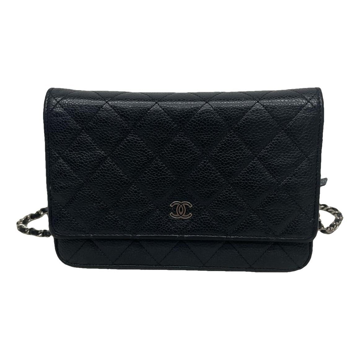 Wallet On Chain Timeless/Classique leather handbag