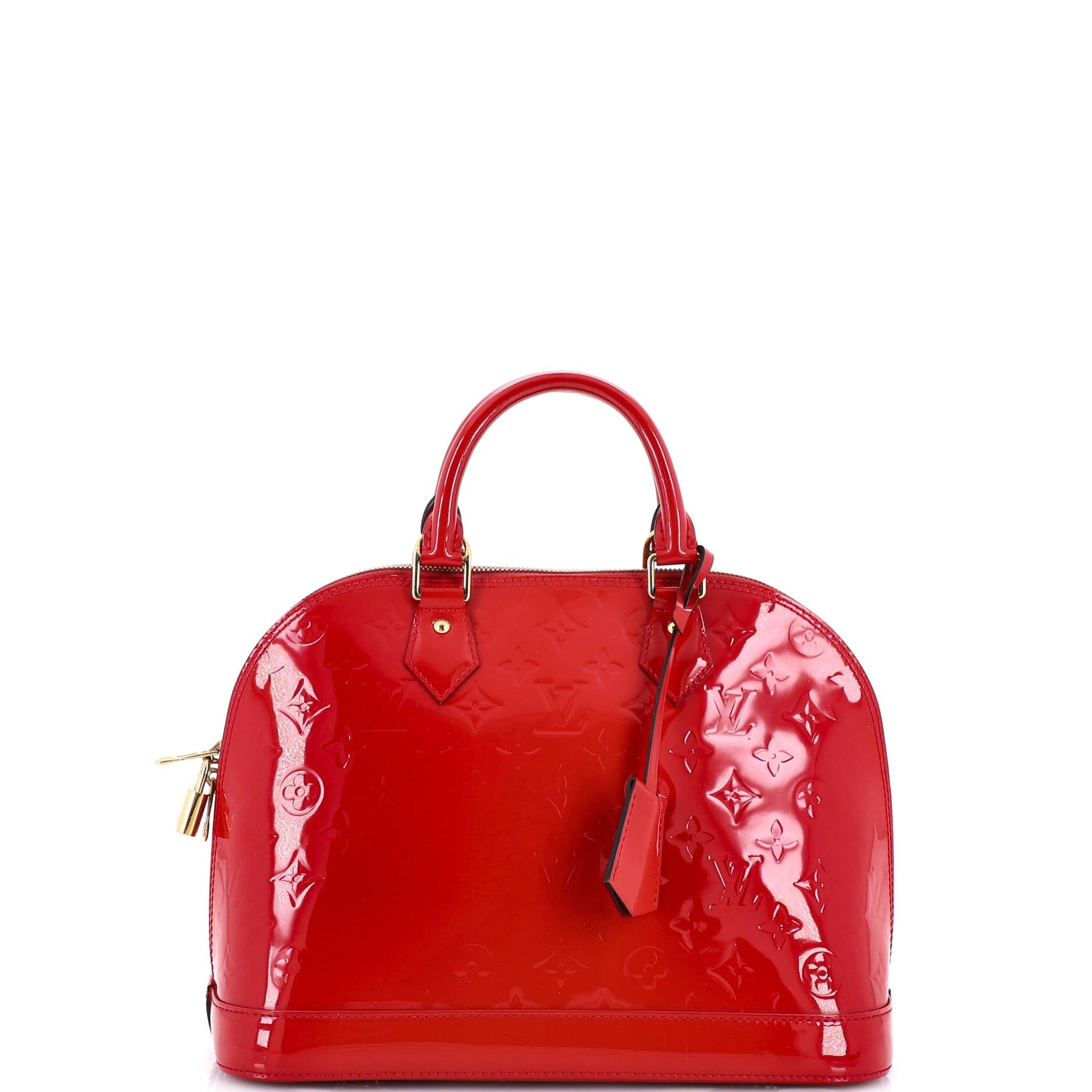 Louis Vuitton Alma Handbag Monogram Vernis PM