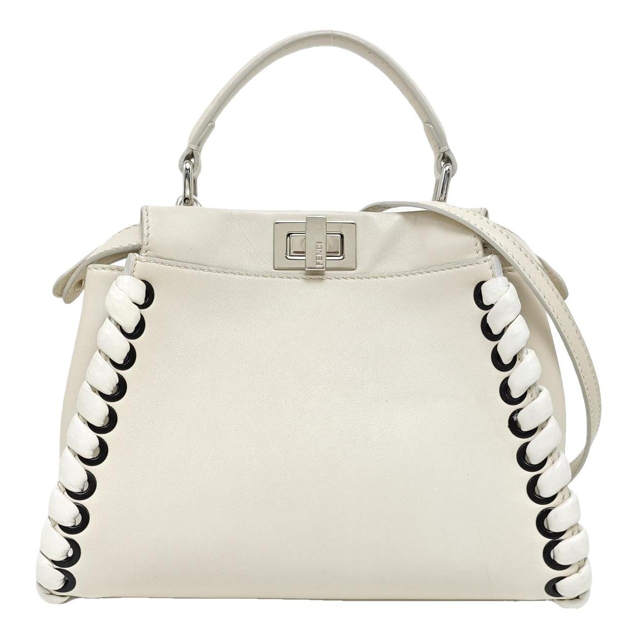 Peekaboo Essentially leather crossbody bag