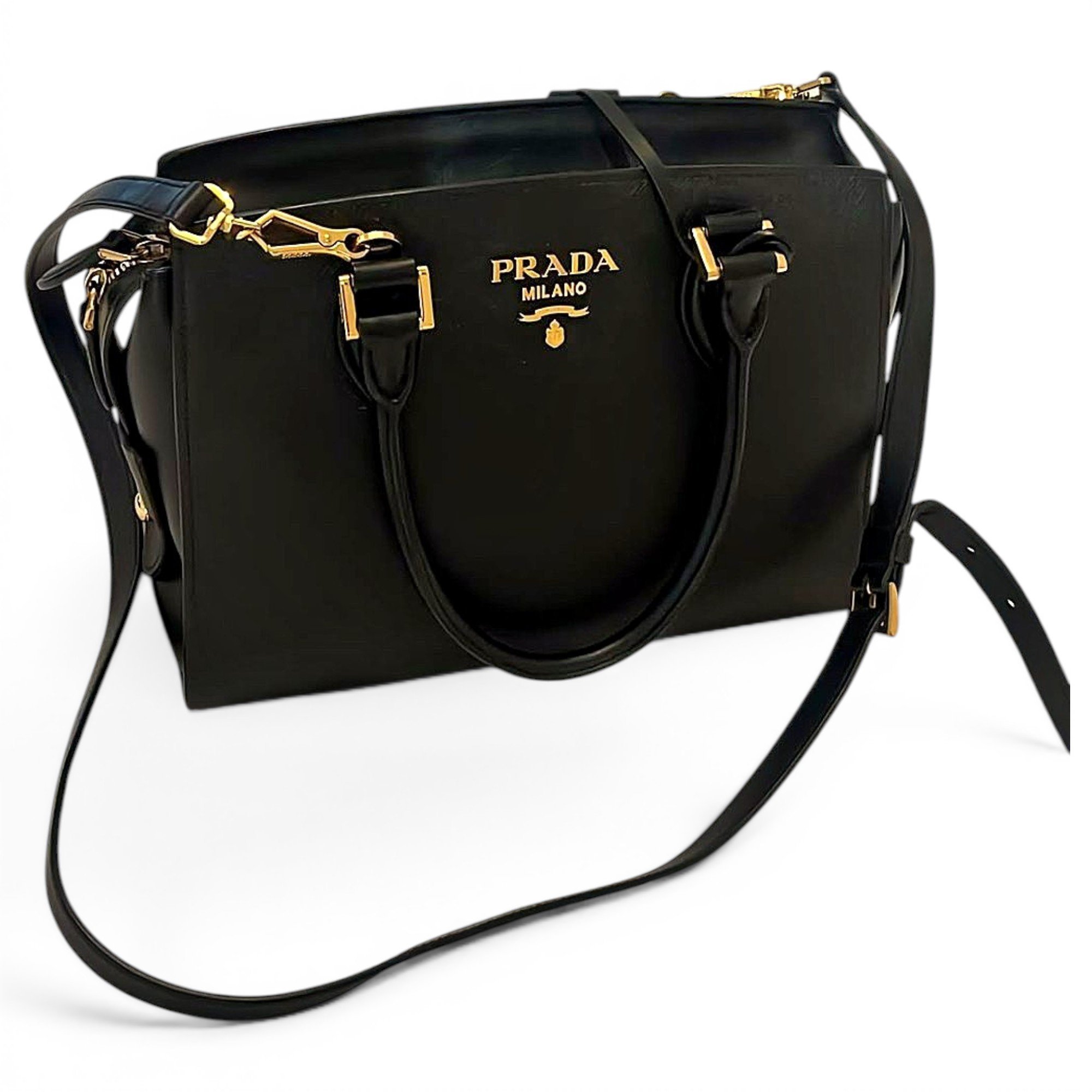 Light Frame leather handbag