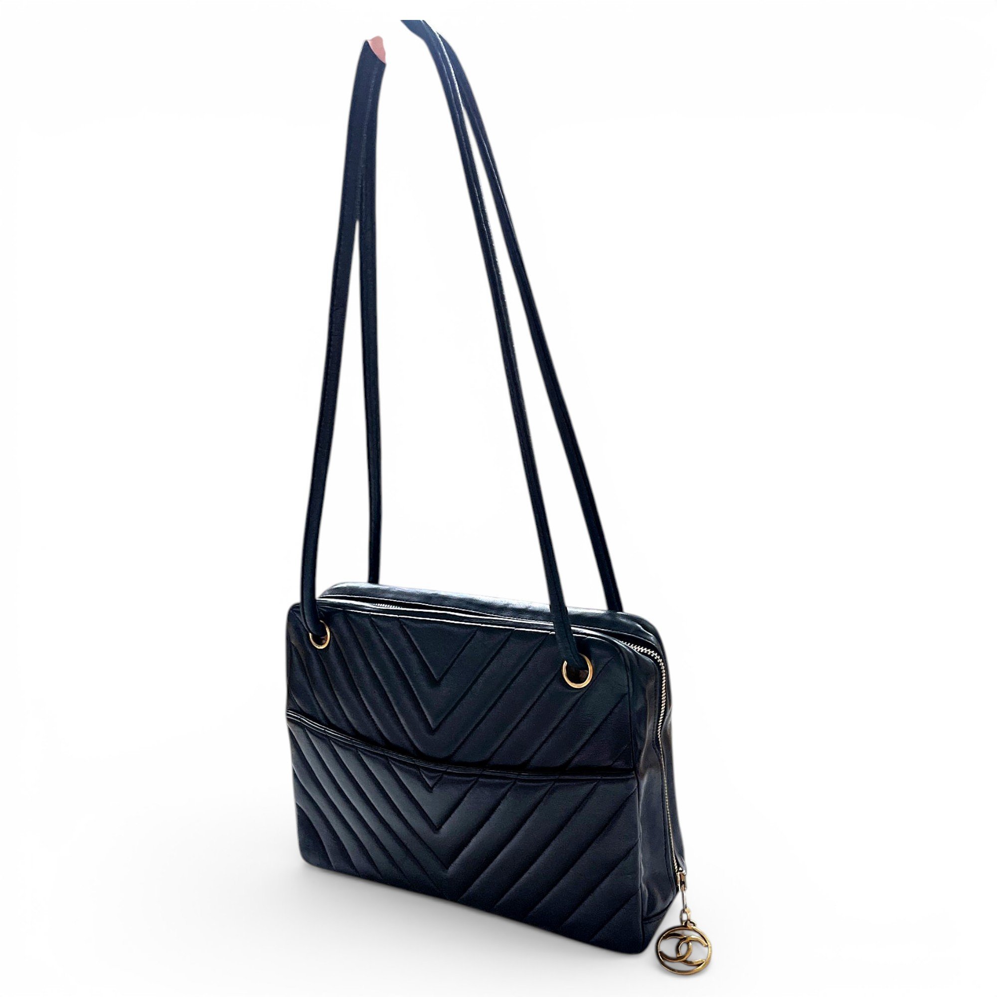 Leather handbag