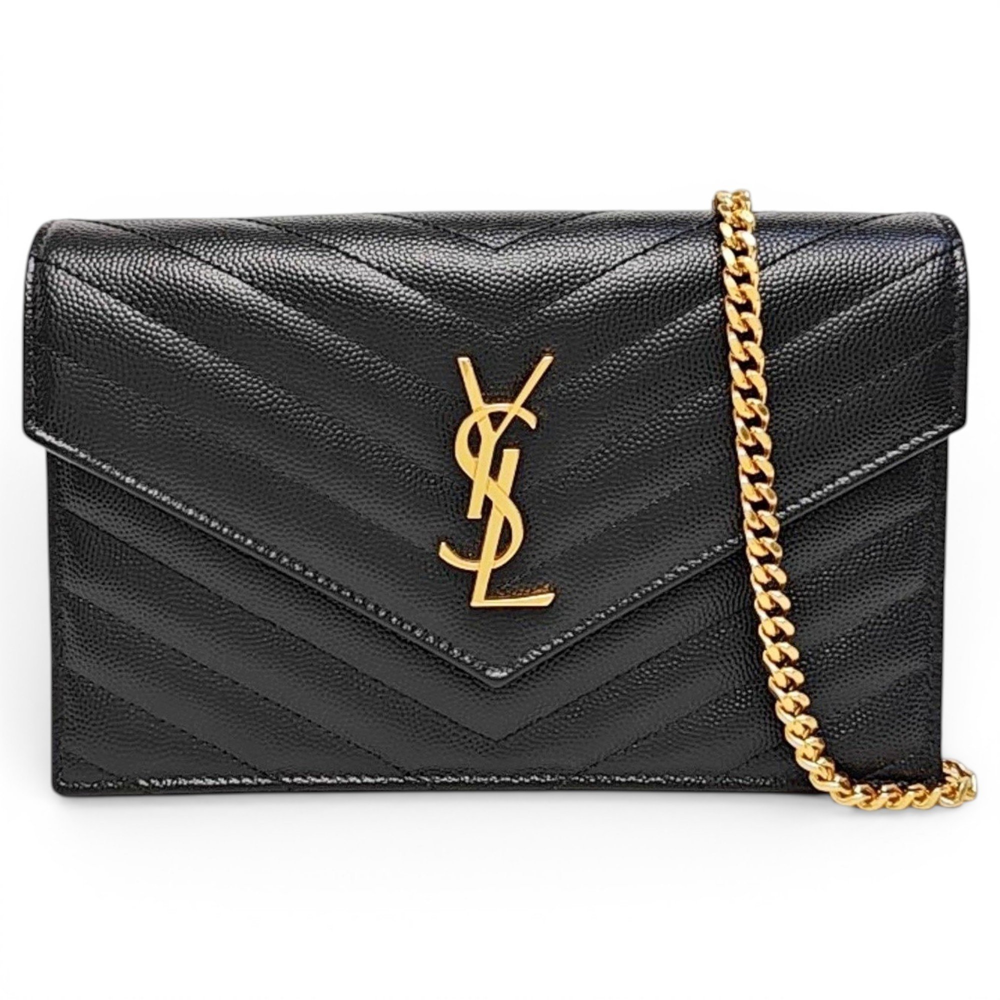 Baby monogramme leather handbag