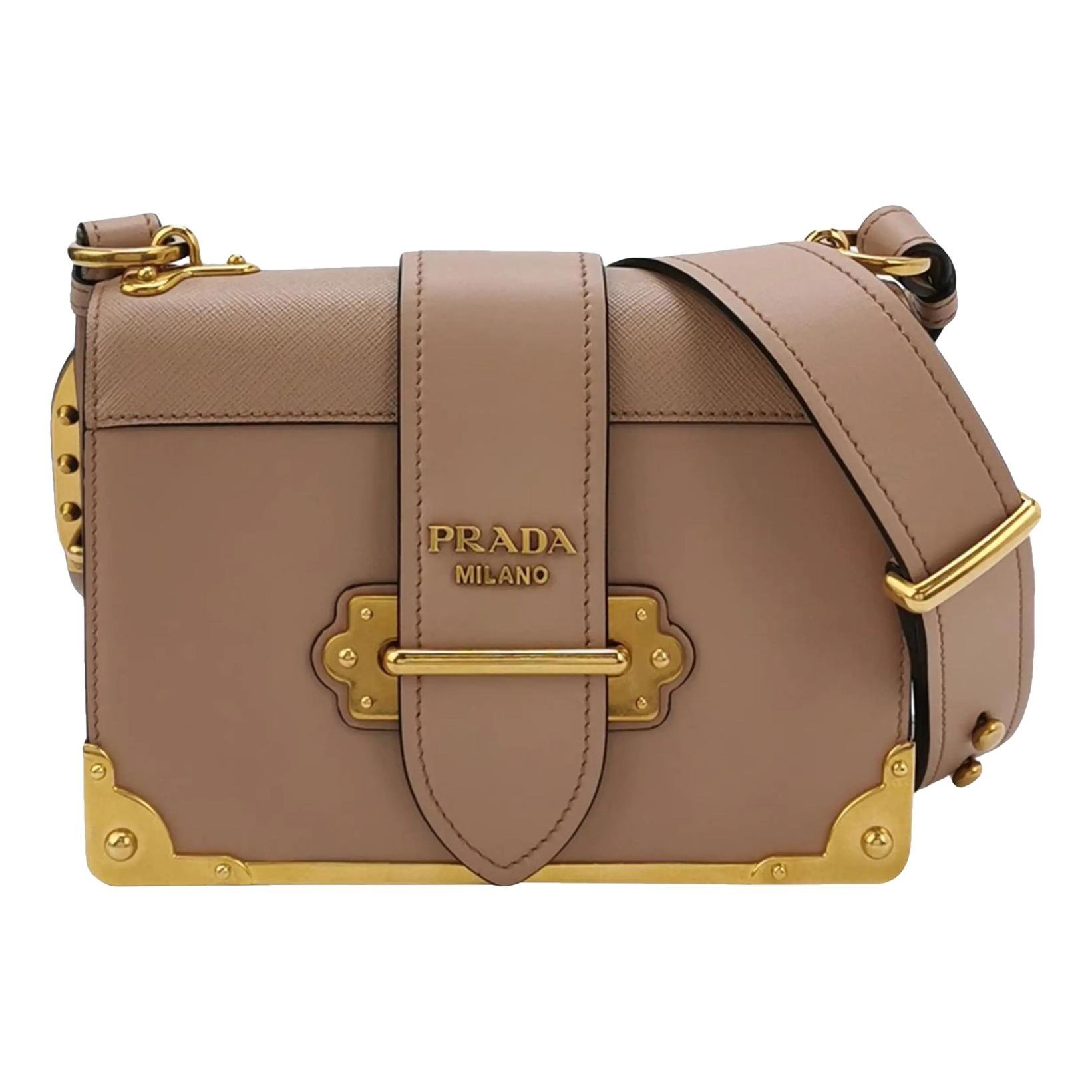 Cahier leather crossbody bag