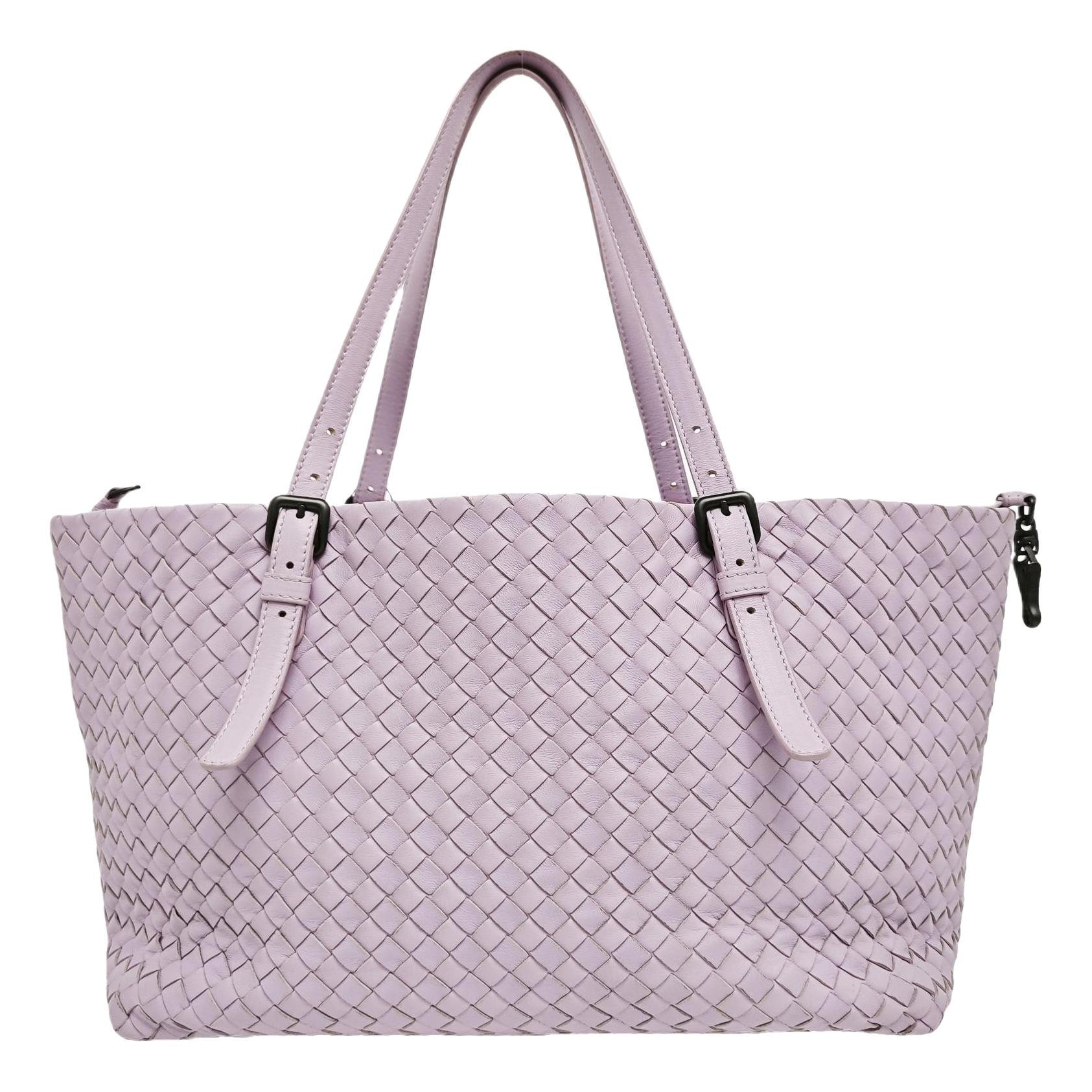 Parachute leather handbag