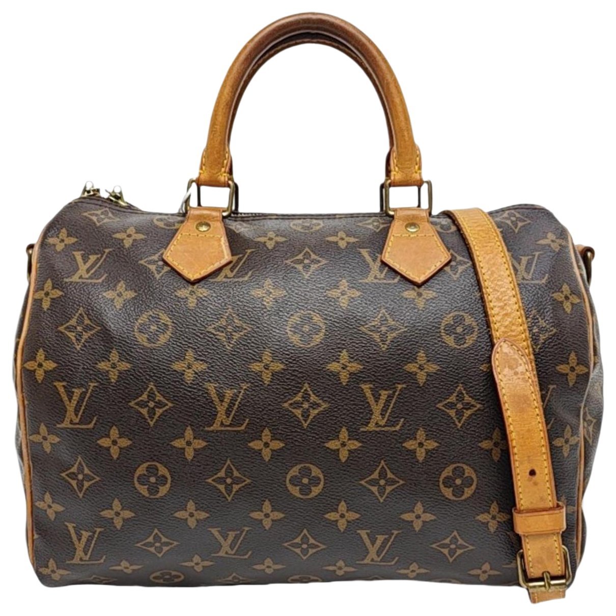 Nano Speedy / Mini HL leather handbag
