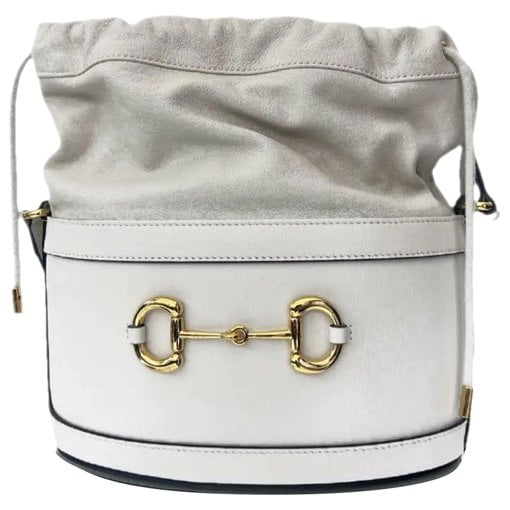 Horsebit 1955 Bucket leather crossbody bag