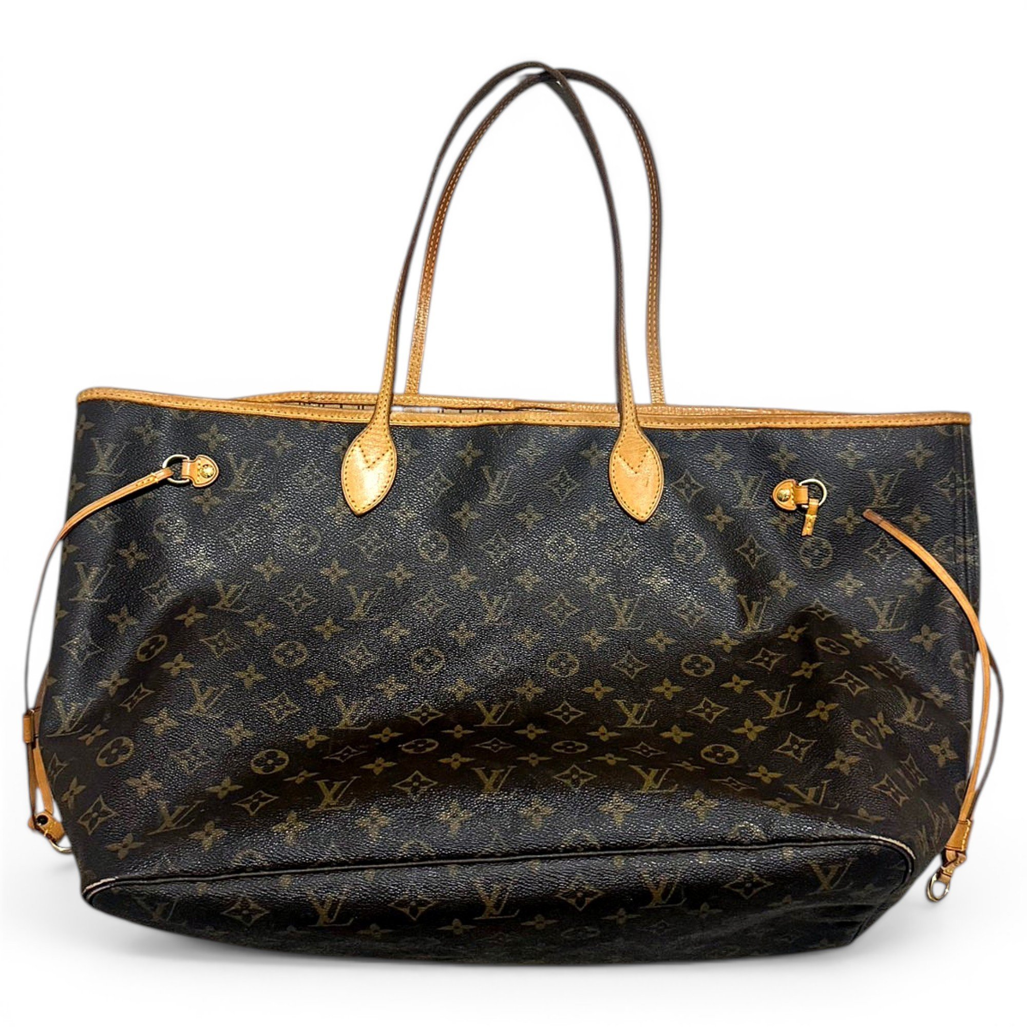 Neverfull leather tote