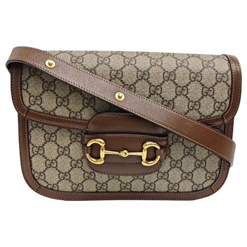 Handle Horsebit 1955 leather crossbody bag