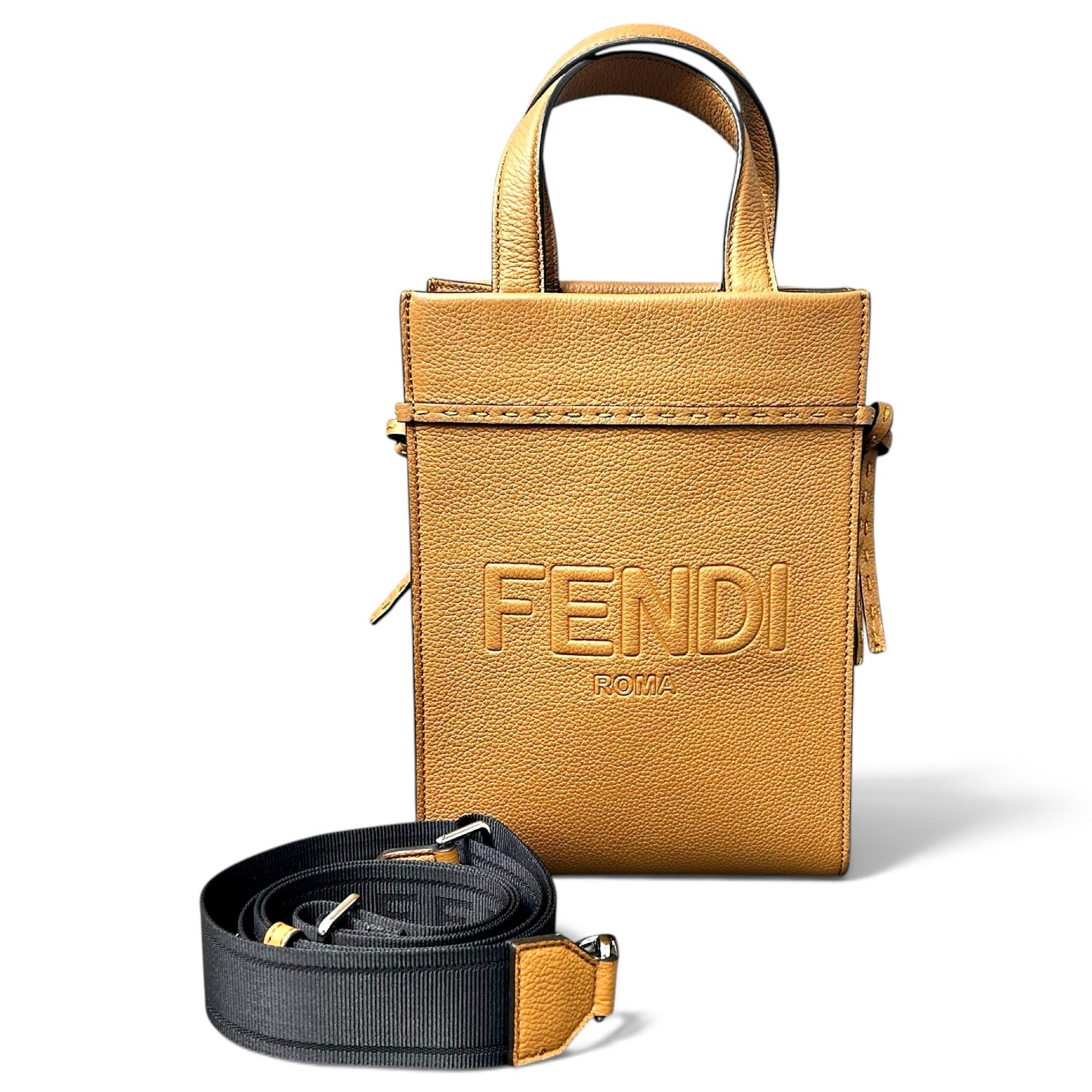 Sunshine leather tote