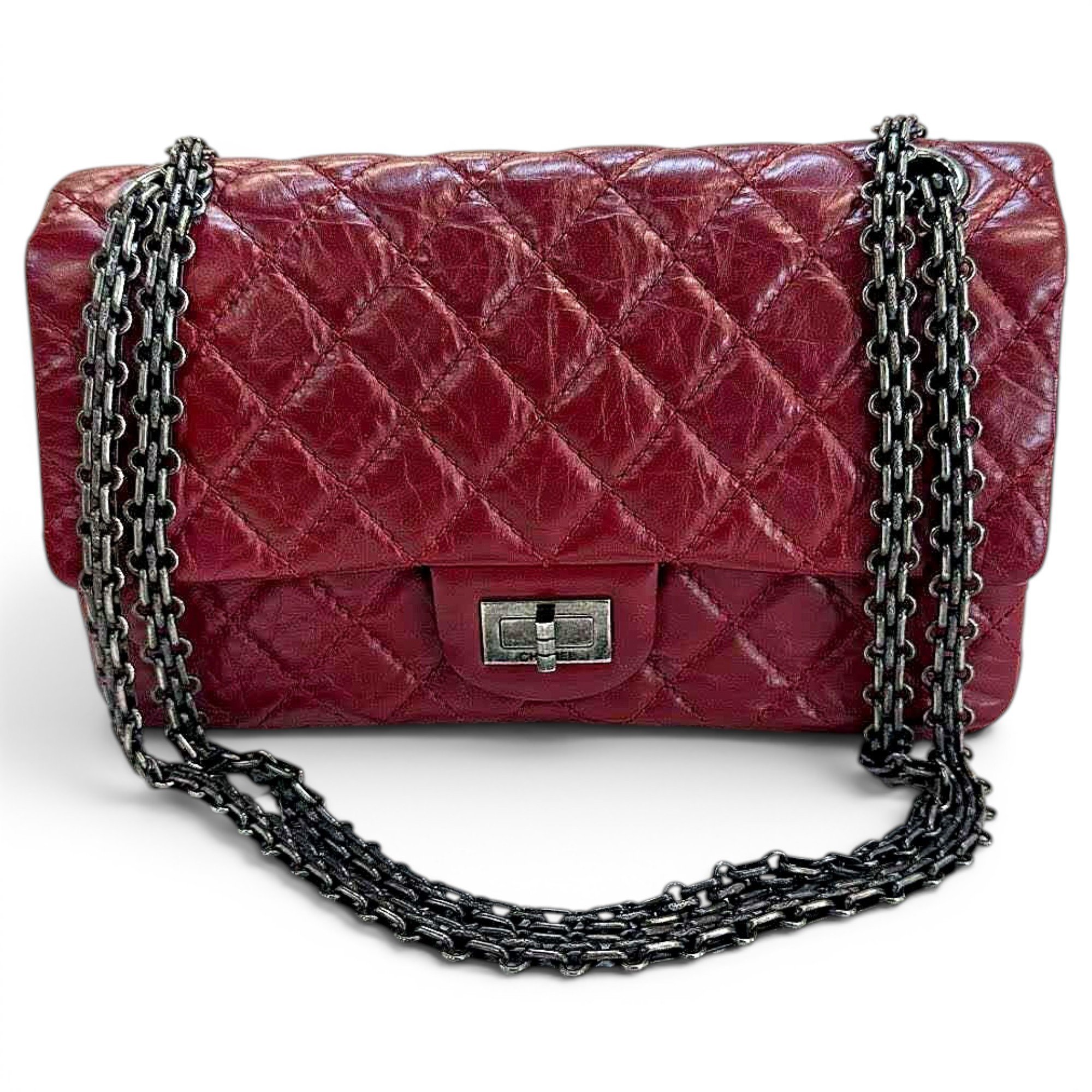 2.55 leather handbag