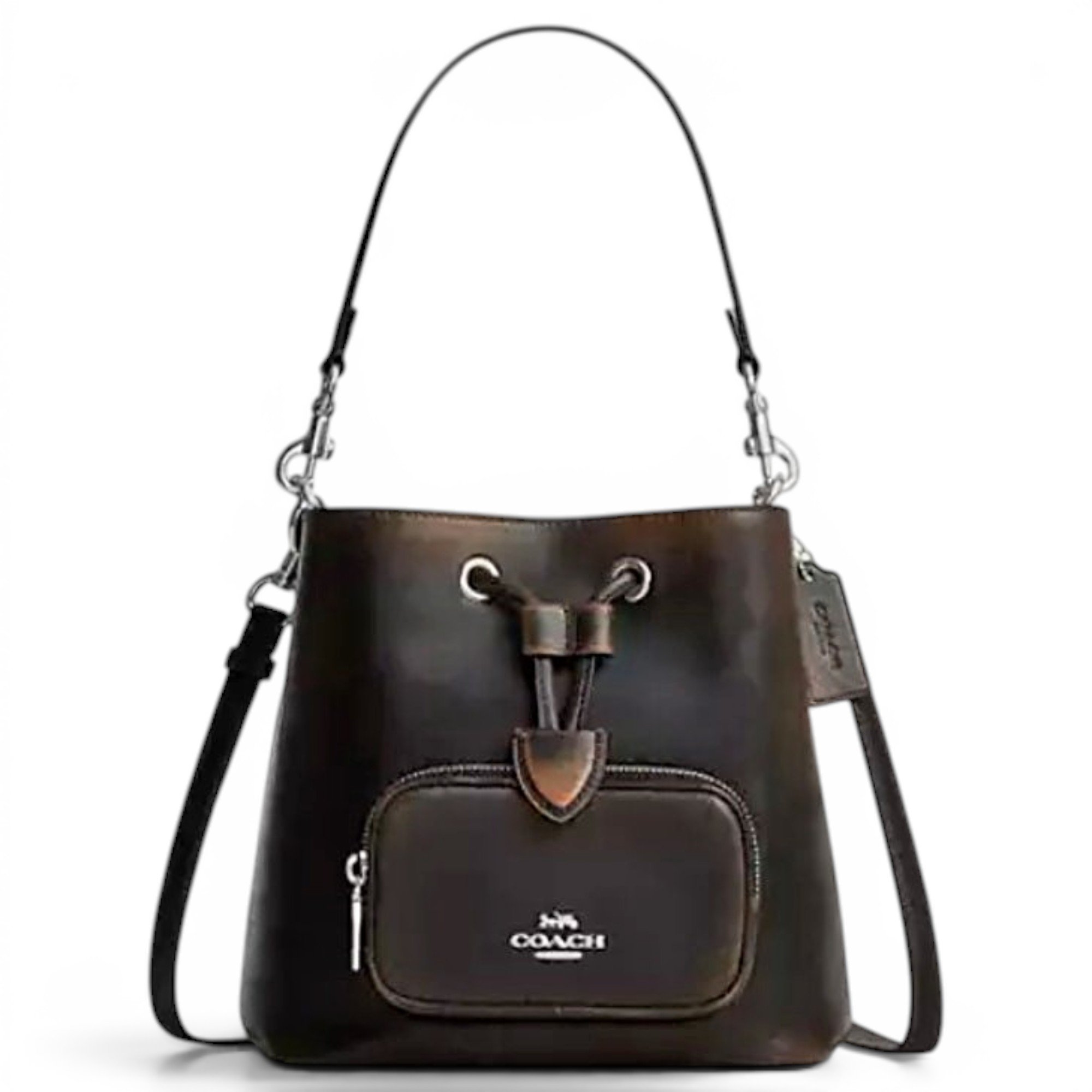 Leather crossbody bag