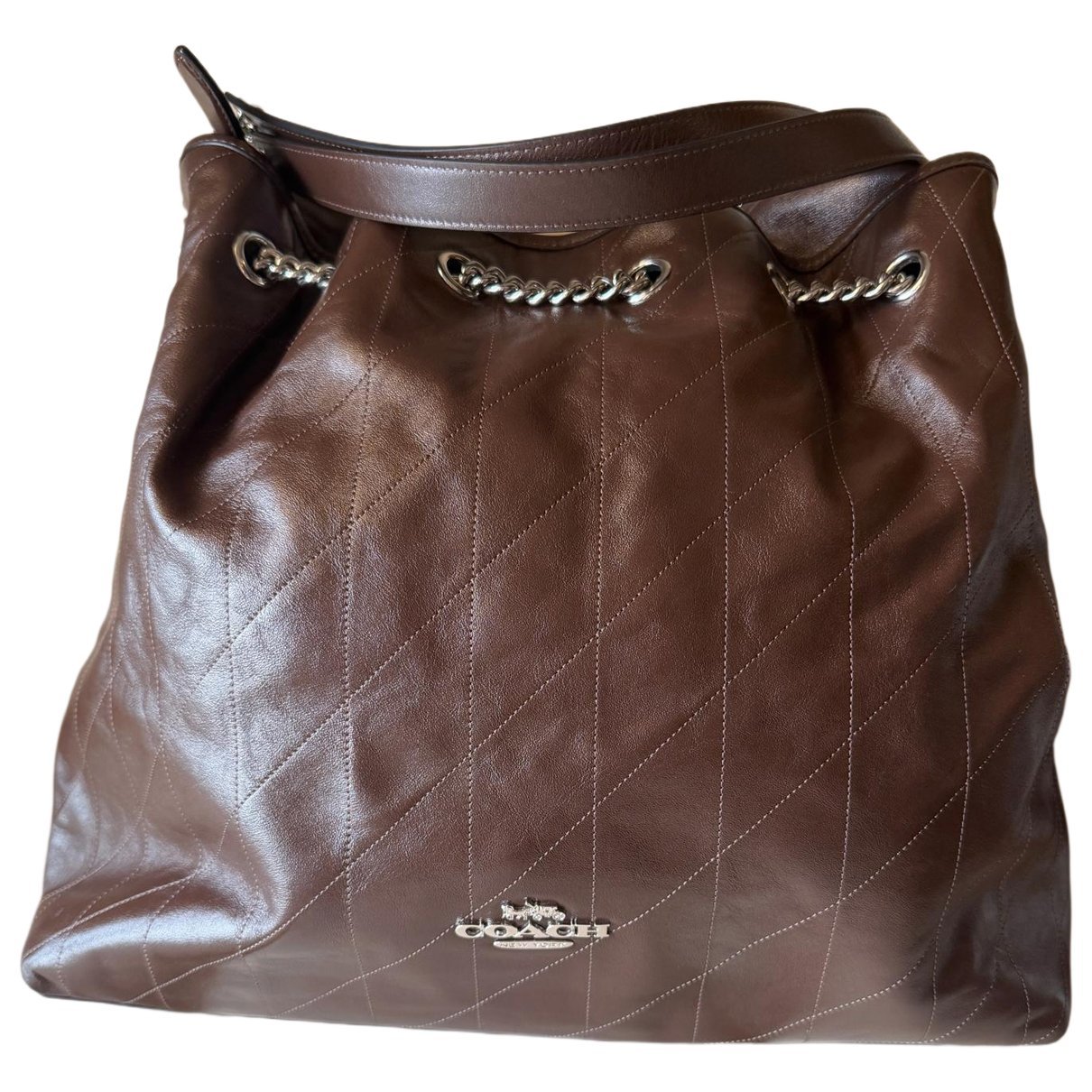 Leather handbag