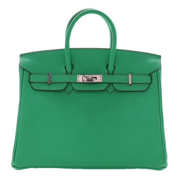 Birkin 25 leather tote