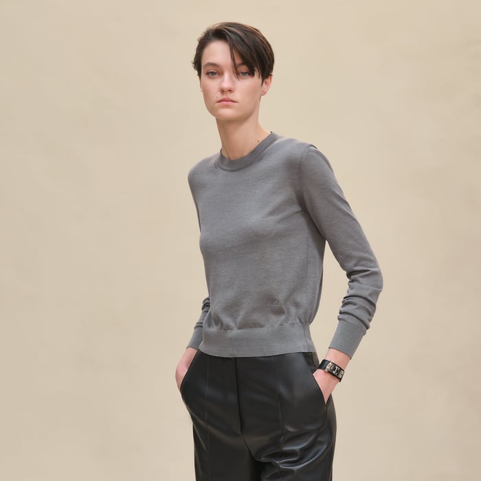 Gris Ténorite Long-sleeve Sweater