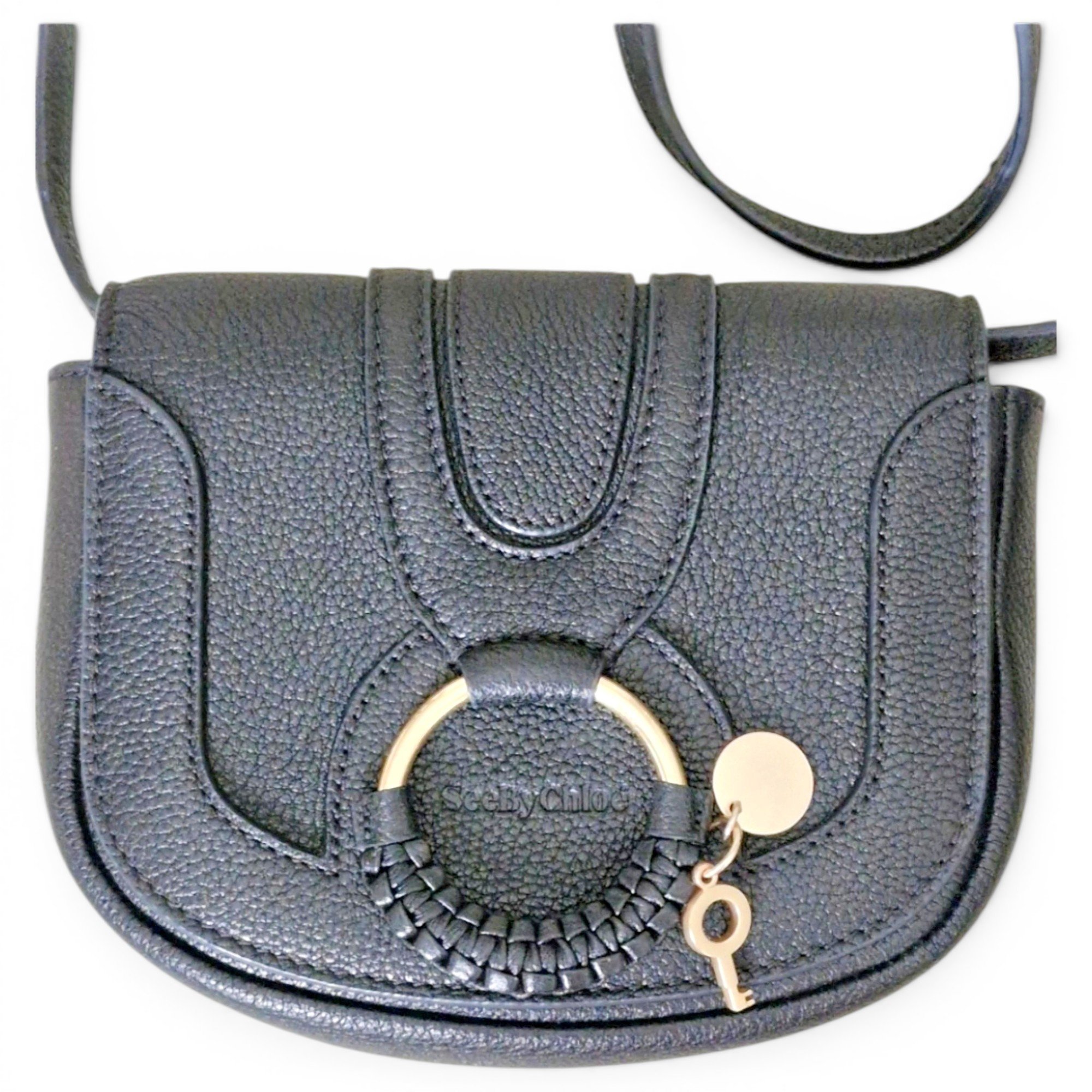 Leather crossbody bag