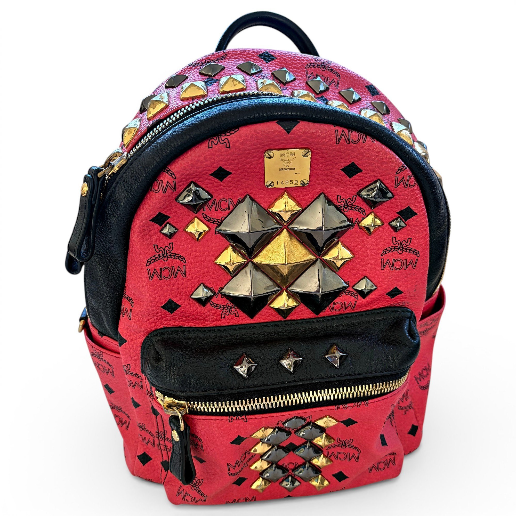 Stark leather backpack