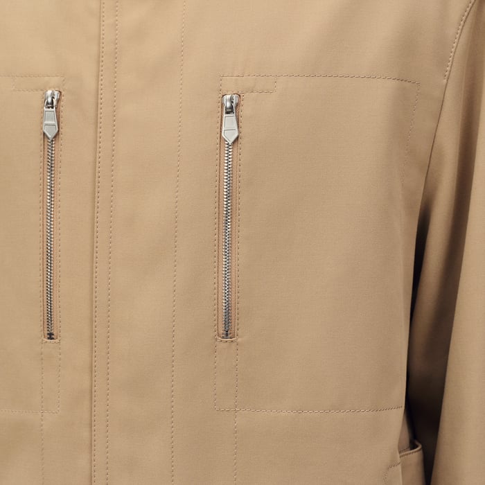 Kraft Zipped Short Parka