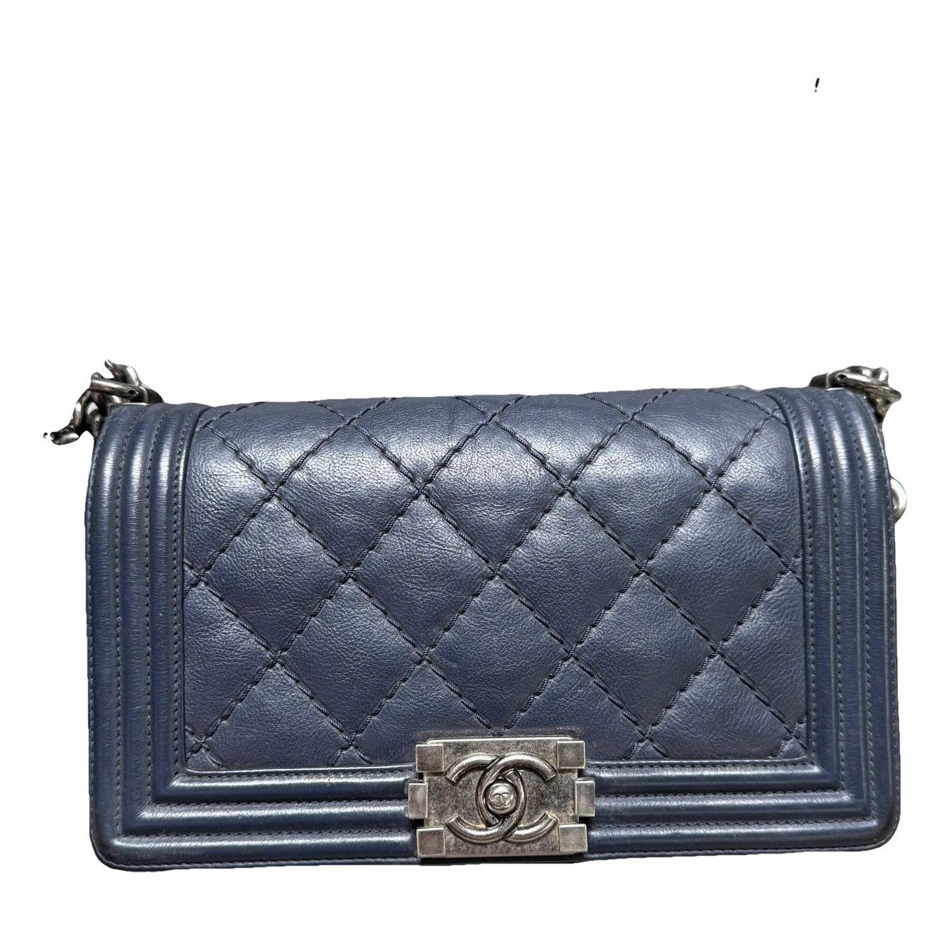 Boy pony-style calfskin handbag