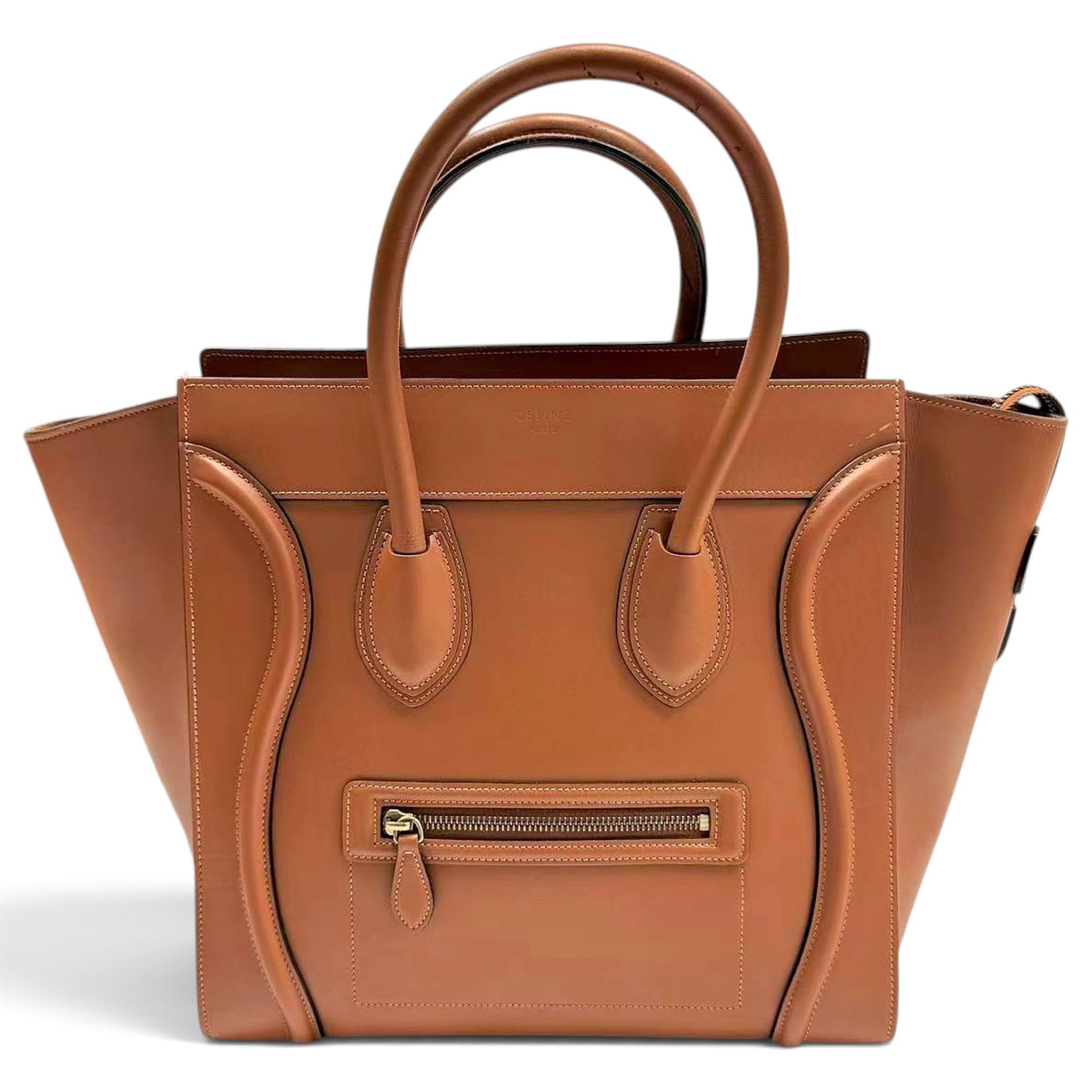 Celine Luggage leather handbag