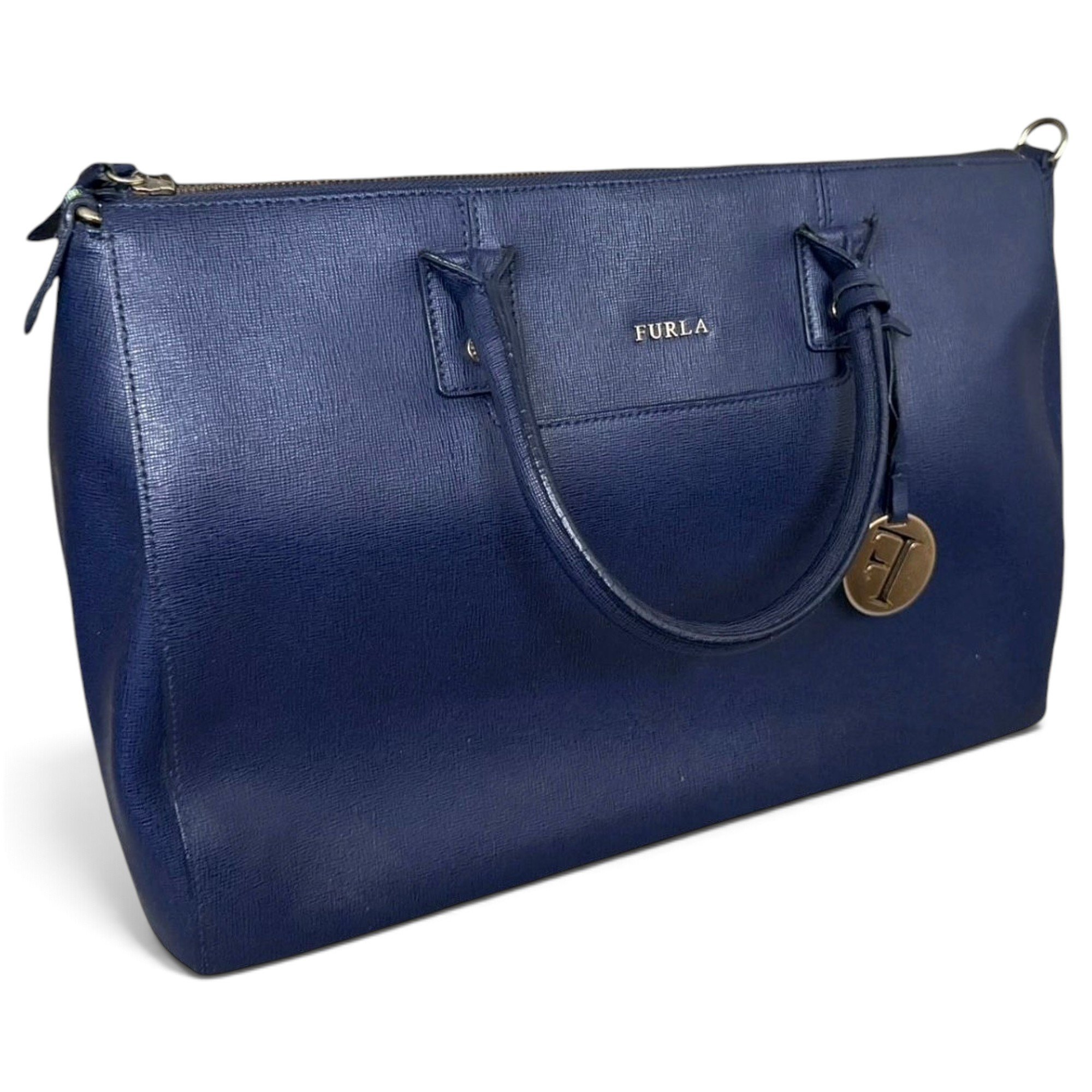 Leather tote