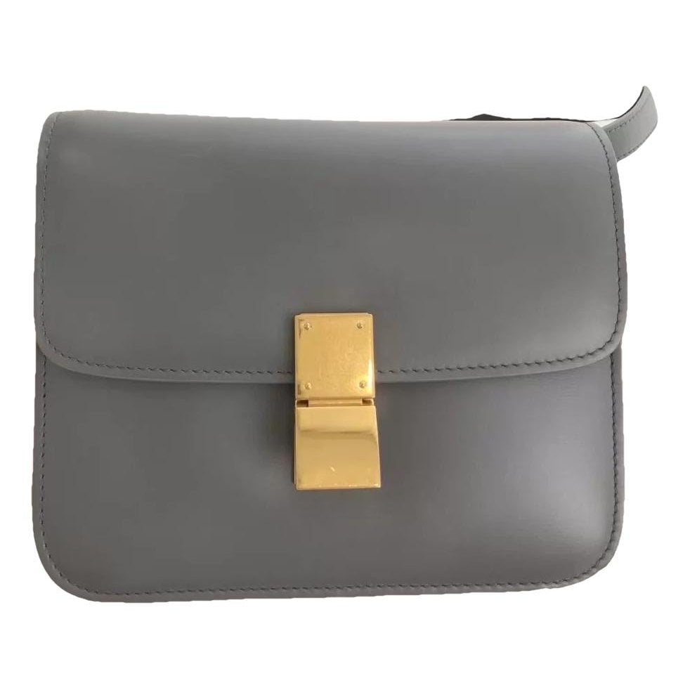 Classic leather handbag