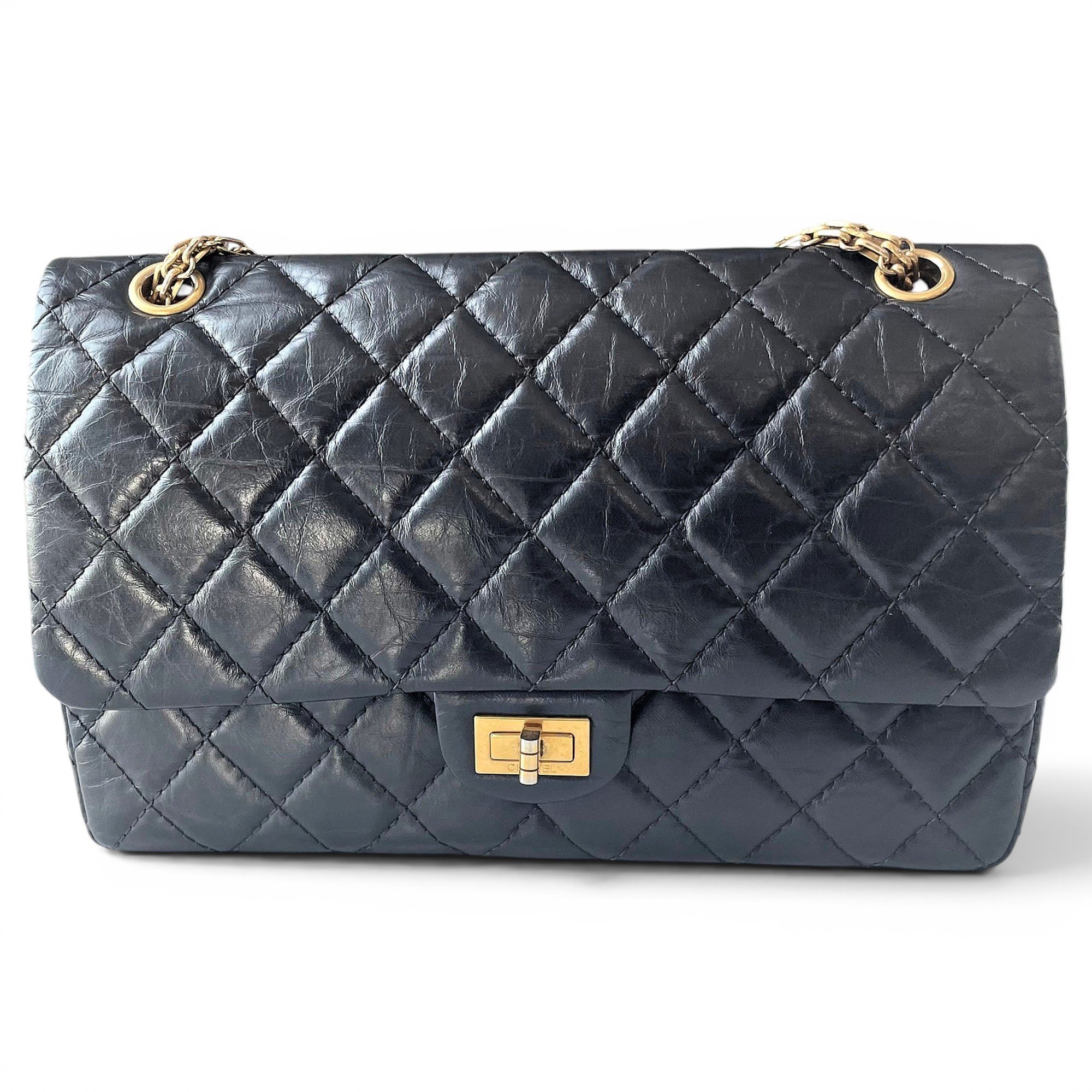 2.55 leather handbag